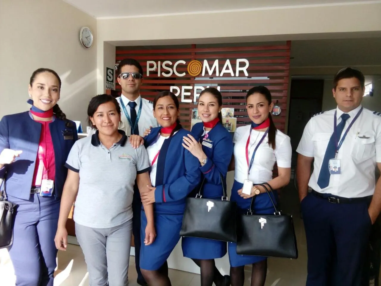 Lobby or reception in PiscoMar Peru