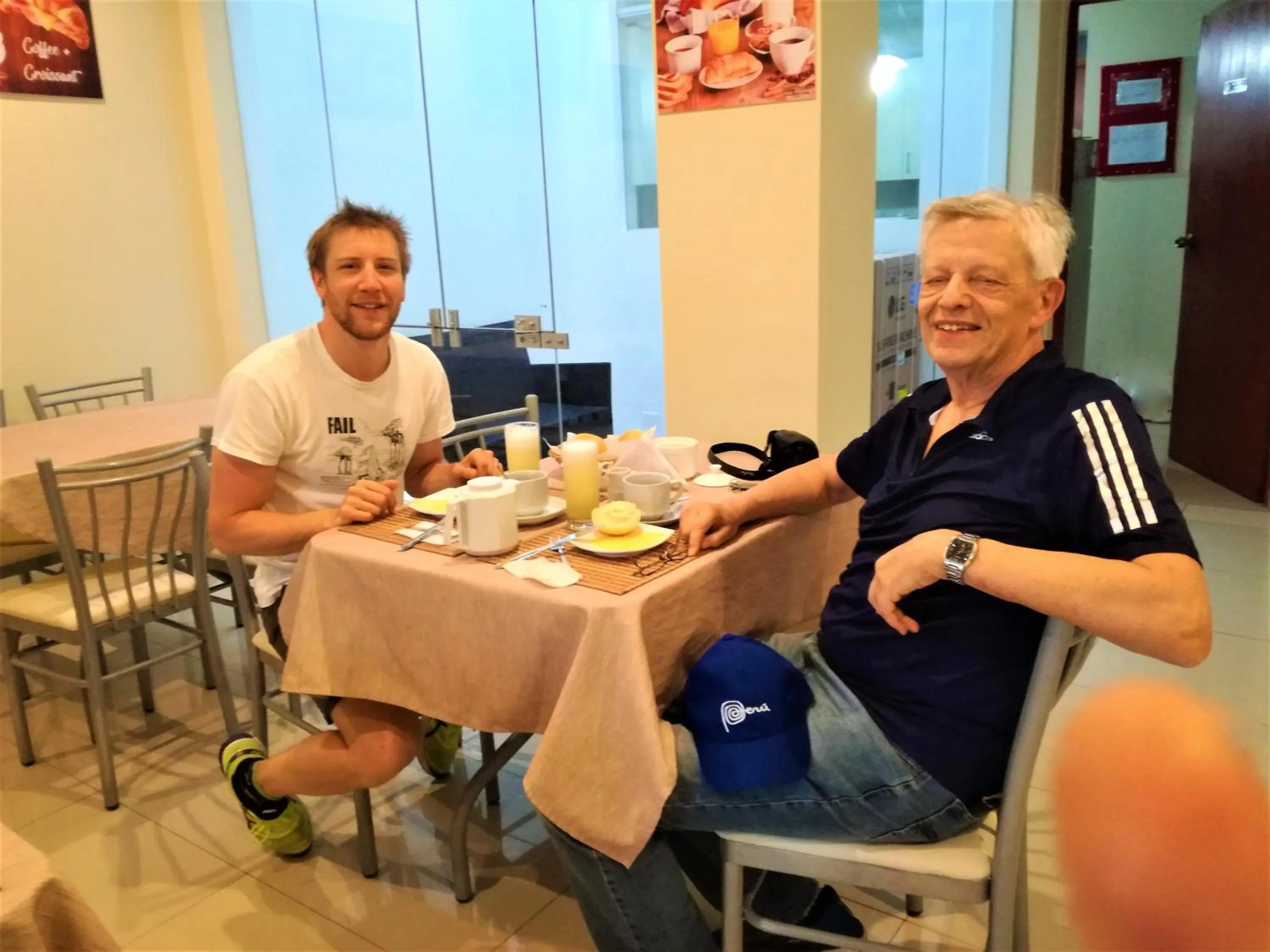 Staff in PiscoMar Peru