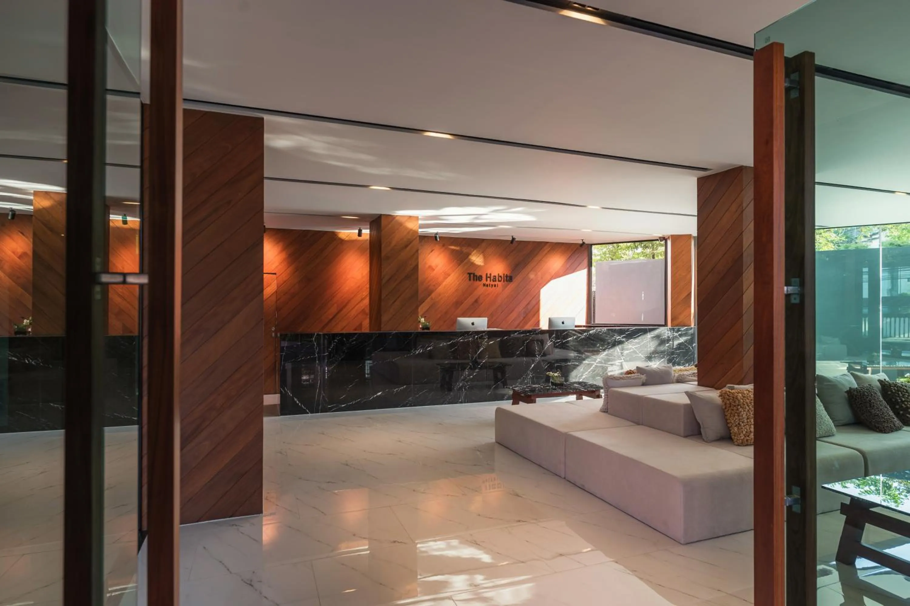 Lobby or reception in The Habita Hatyai