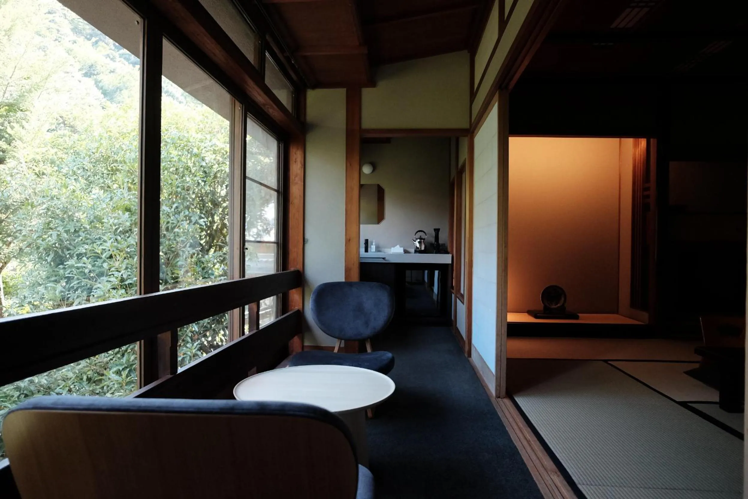 Seating area in Kobayashiya -Kinosaki Onsen-