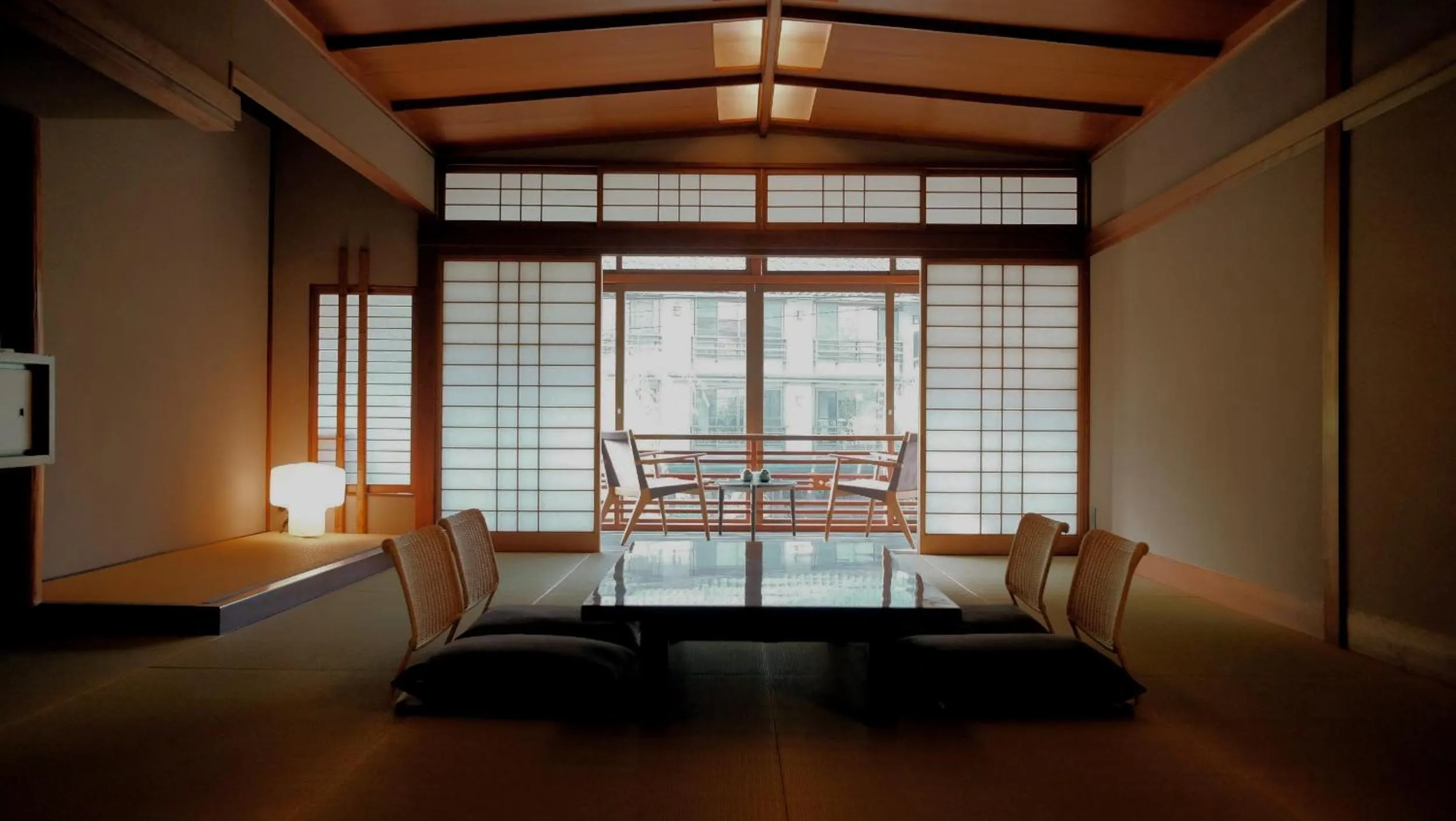 Living room, Bed in Kobayashiya -Kinosaki Onsen-