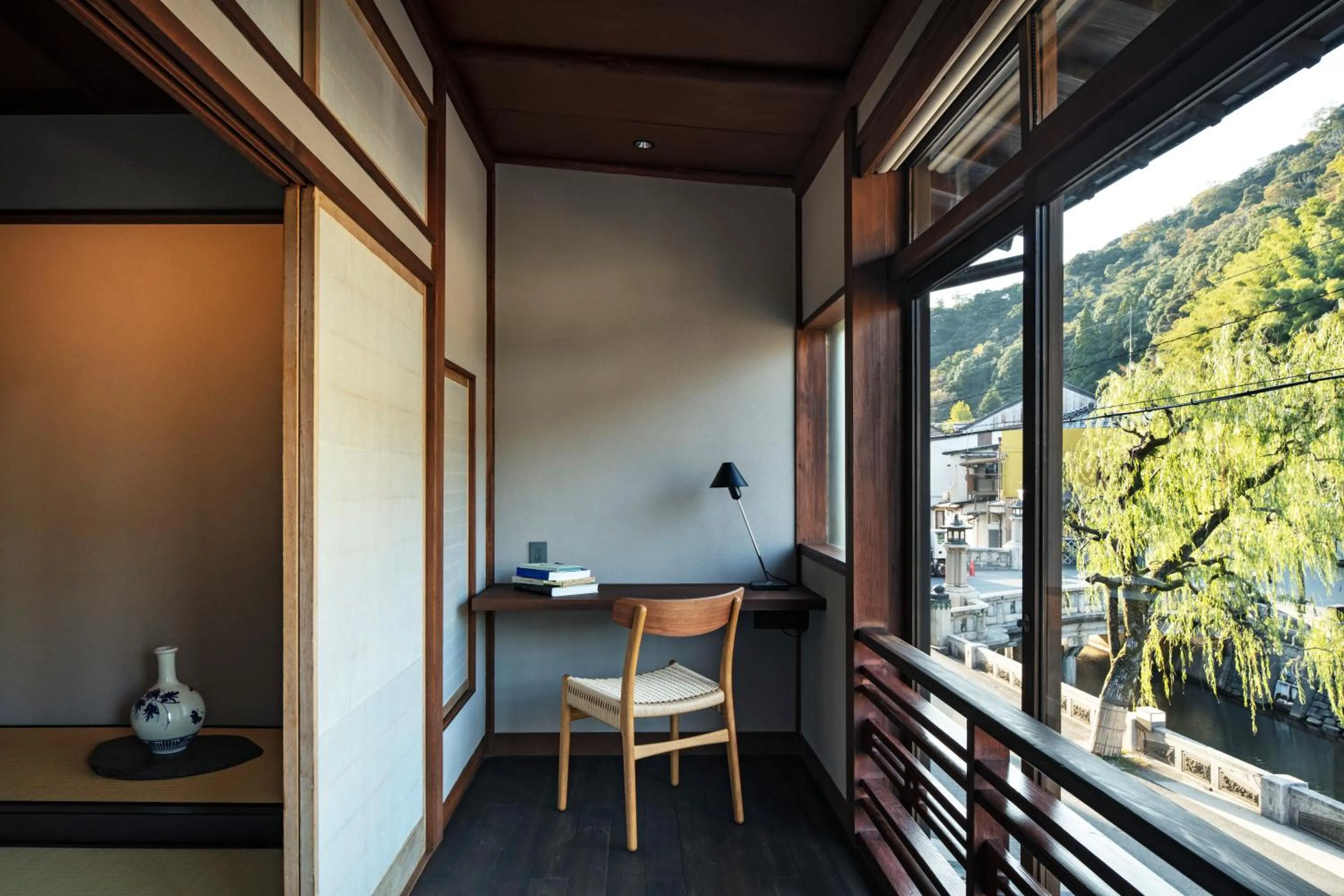 Balcony/Terrace in Kobayashiya -Kinosaki Onsen-