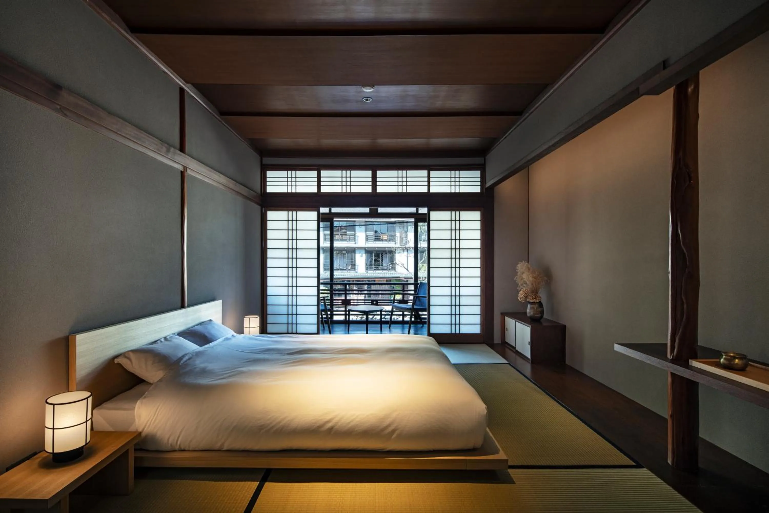 Bedroom, Bed in Kobayashiya -Kinosaki Onsen-