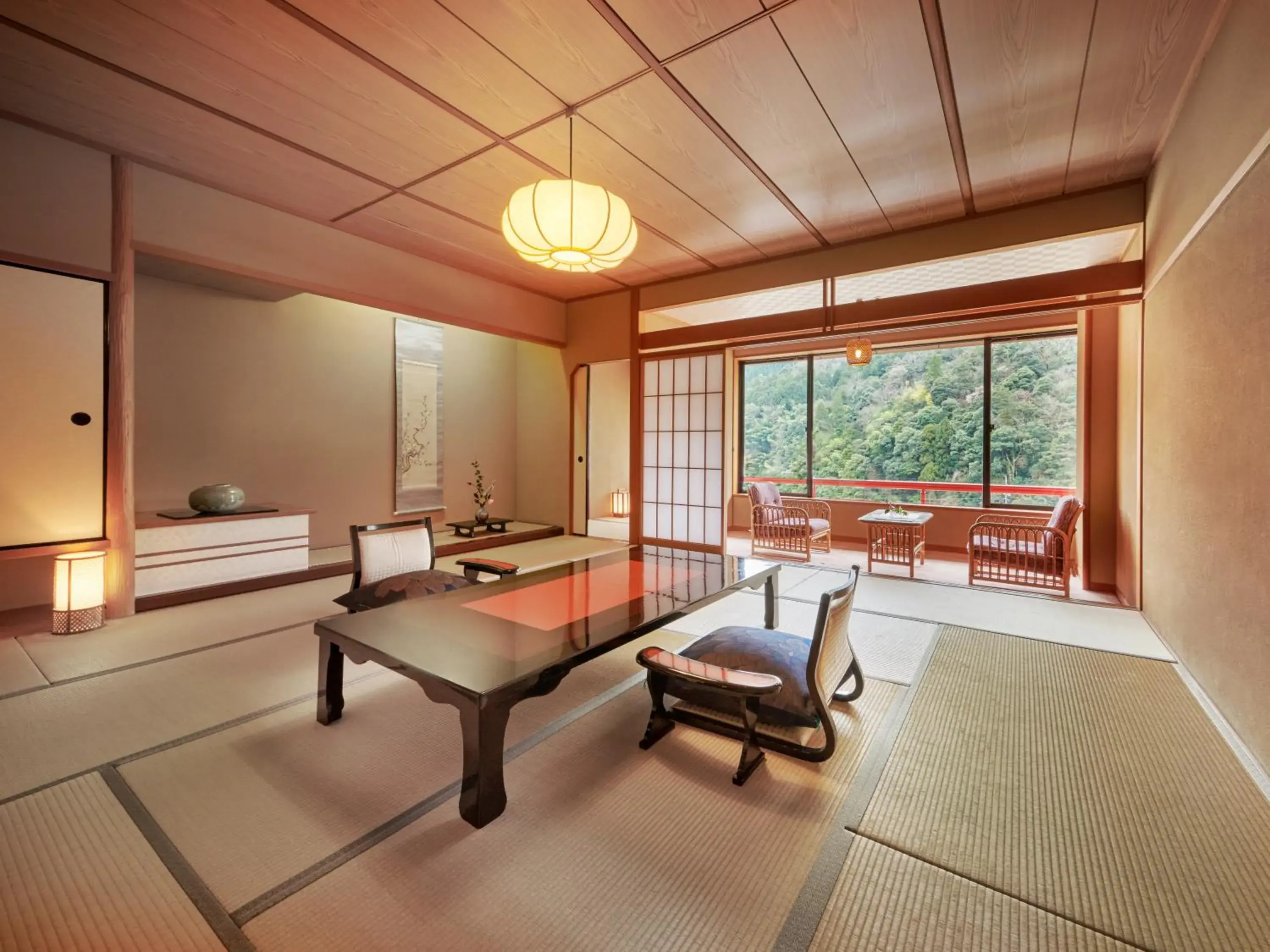 Living room in Mansuirou Living room in Mansuirou