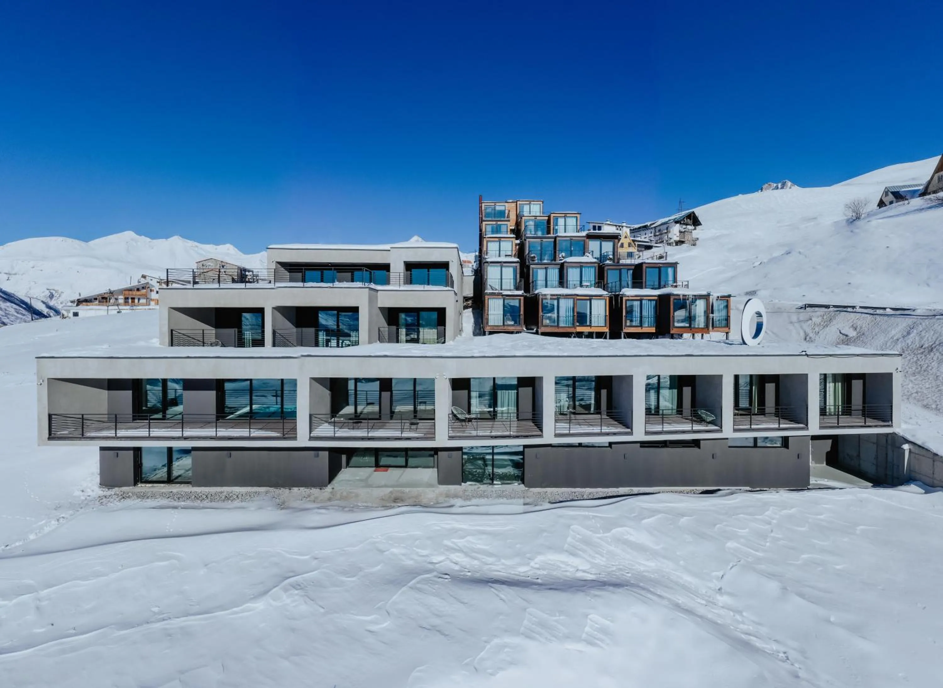 Property building in Quadrum Hotel