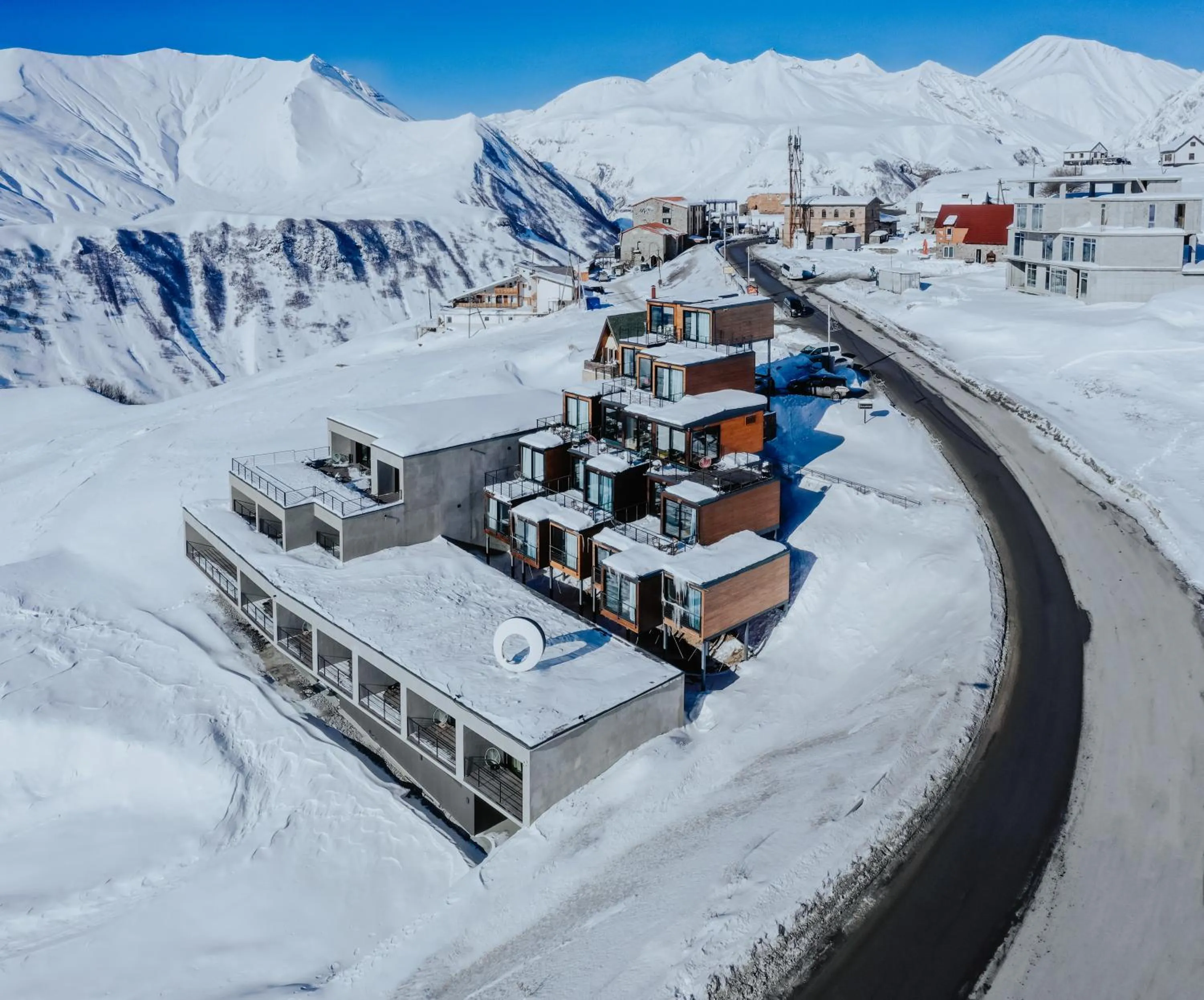 Property building in Quadrum Hotel