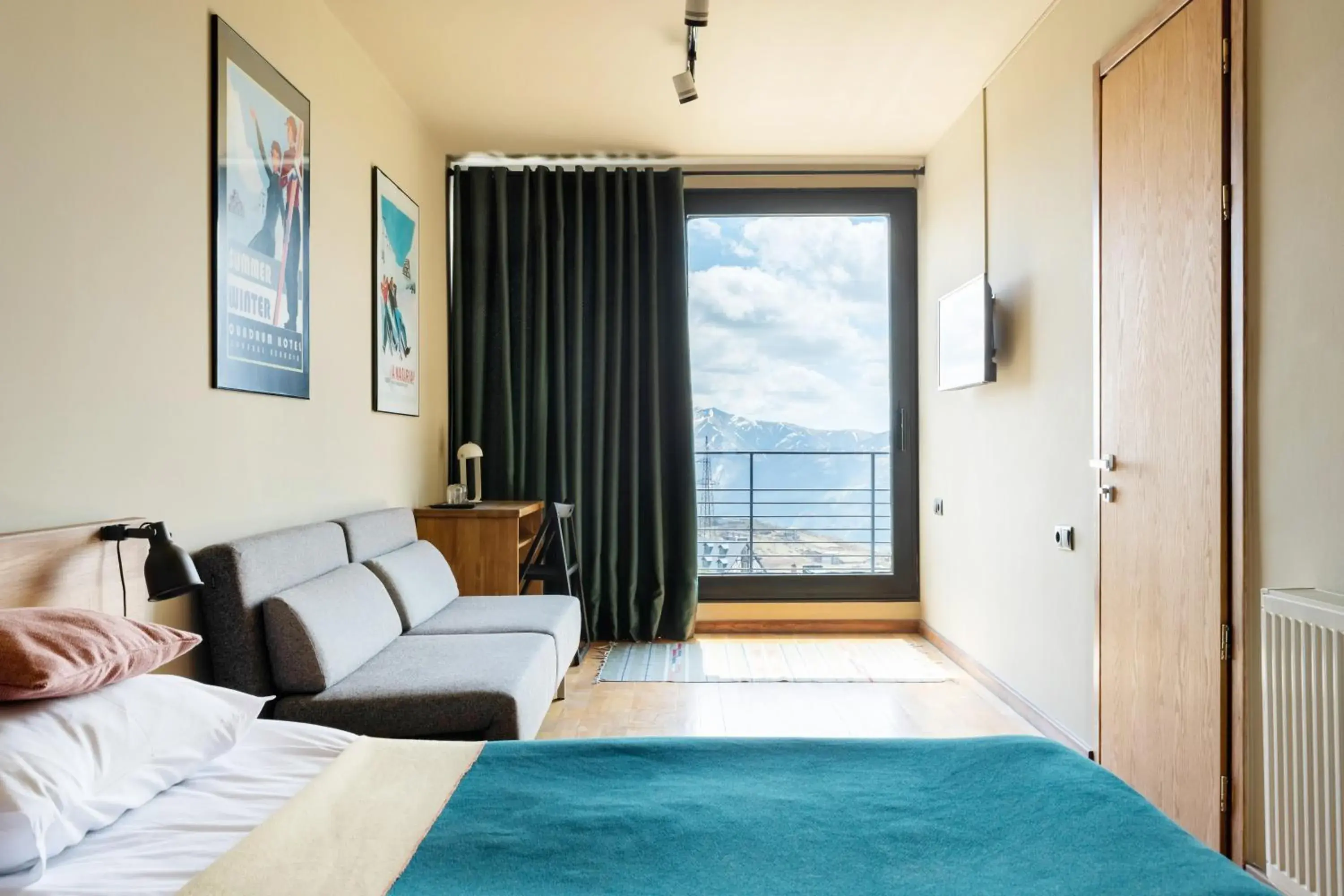 Bed in Quadrum Hotel Bed in Quadrum Hotel