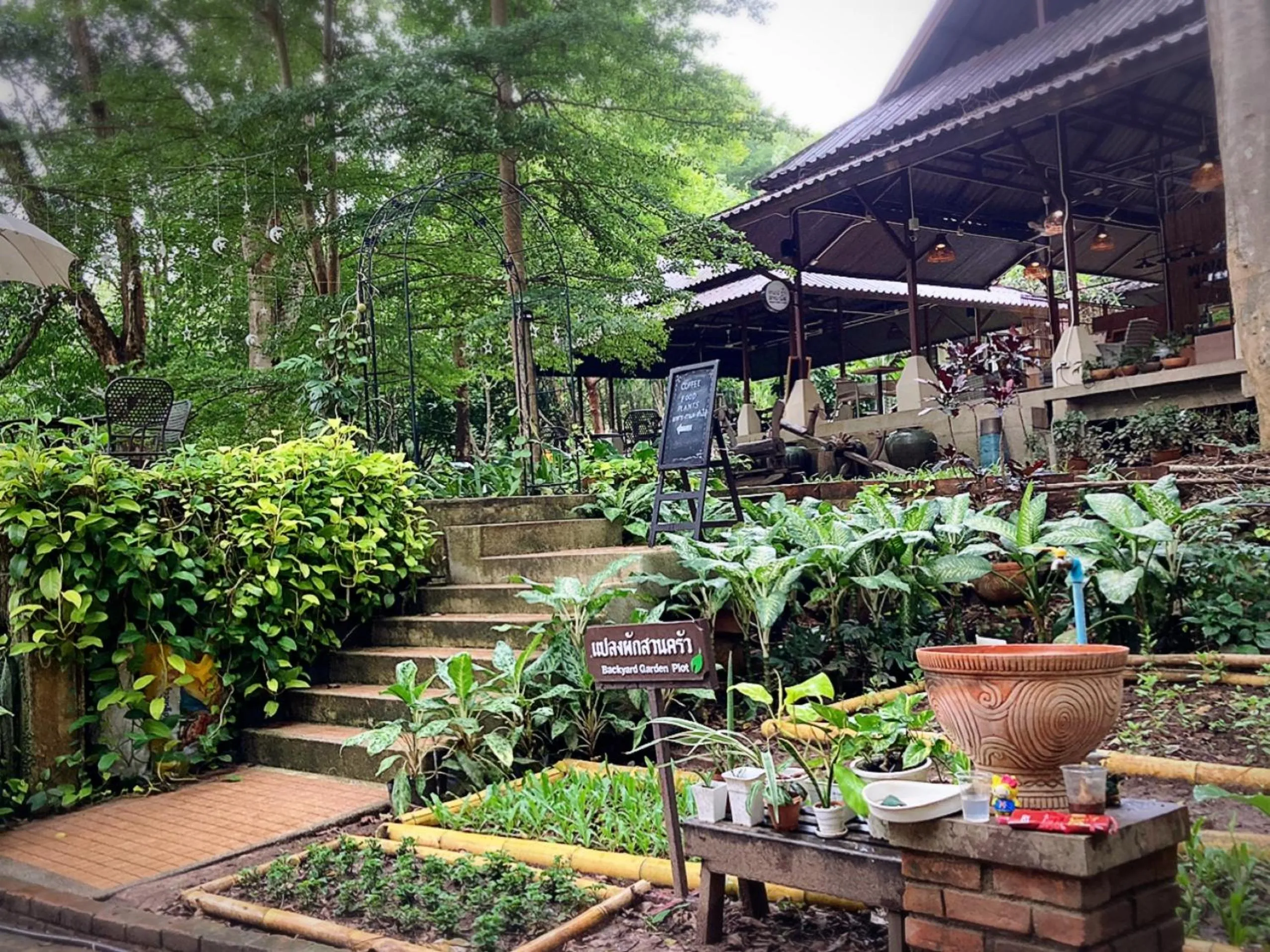 Garden in Wanathara Resort