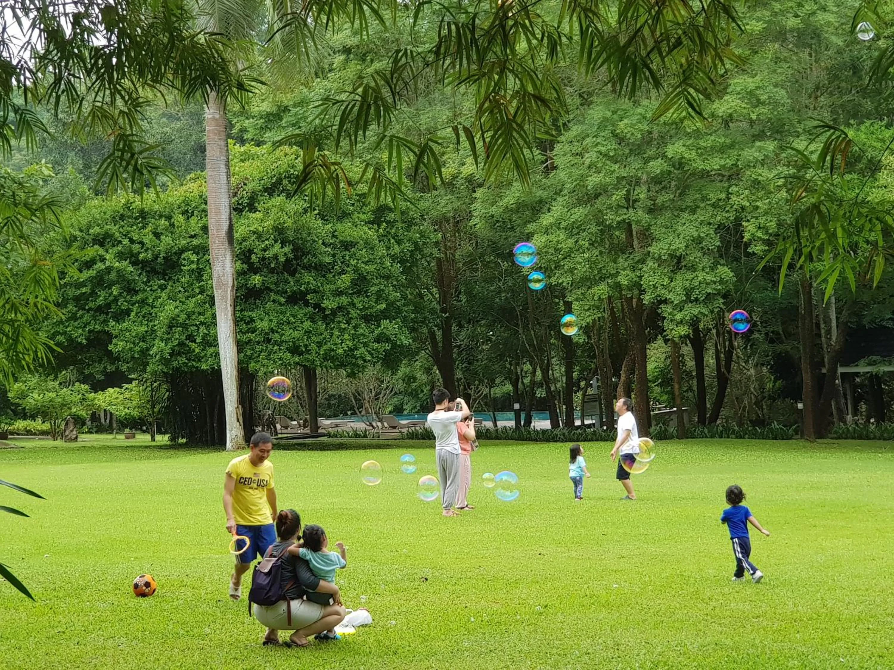 Children play ground in Wanathara Resort