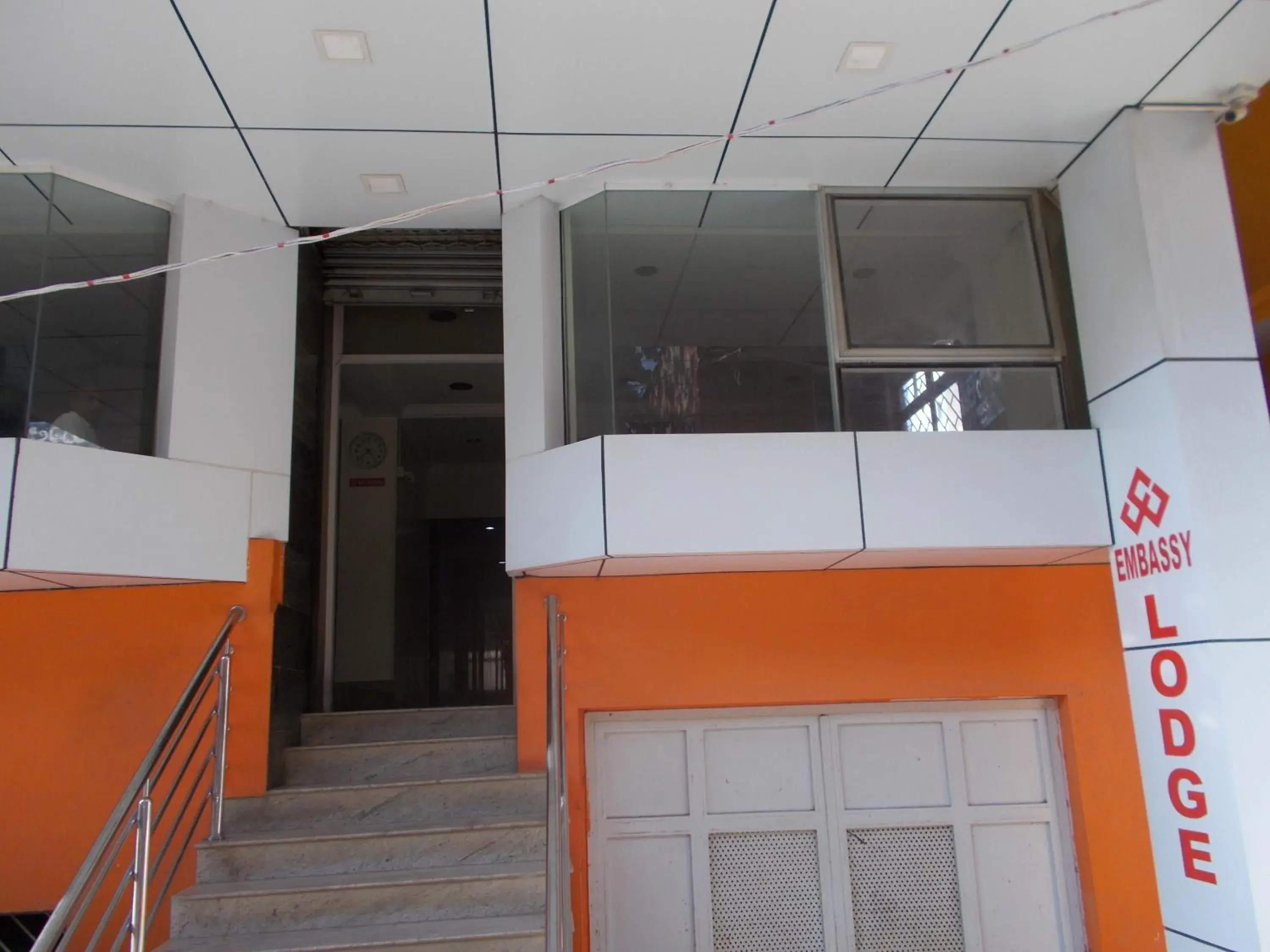 Facade/entrance in Hotel Embassy Facade/entrance in Hotel Embassy