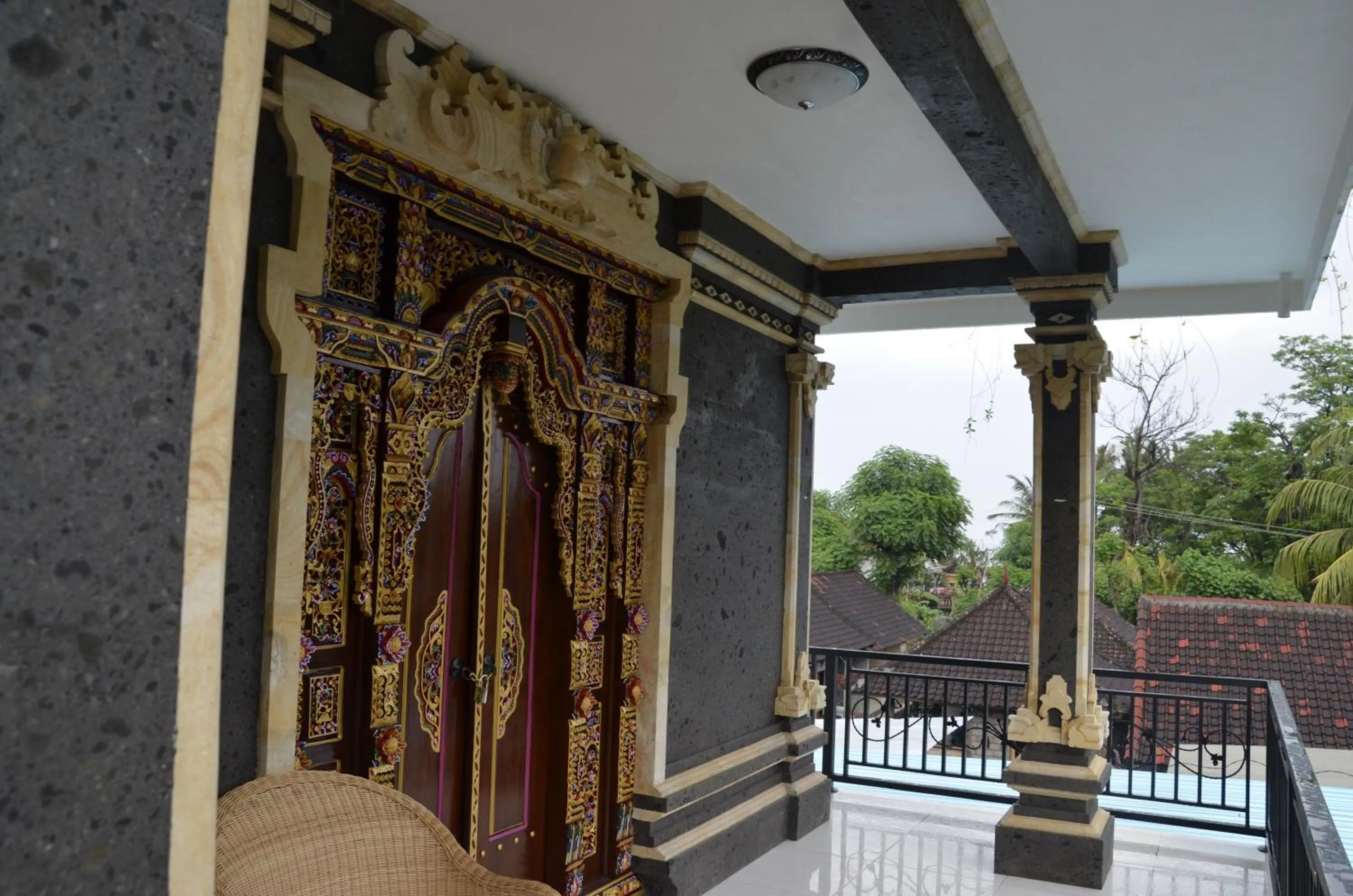 Balcony/Terrace in Amed Romance House