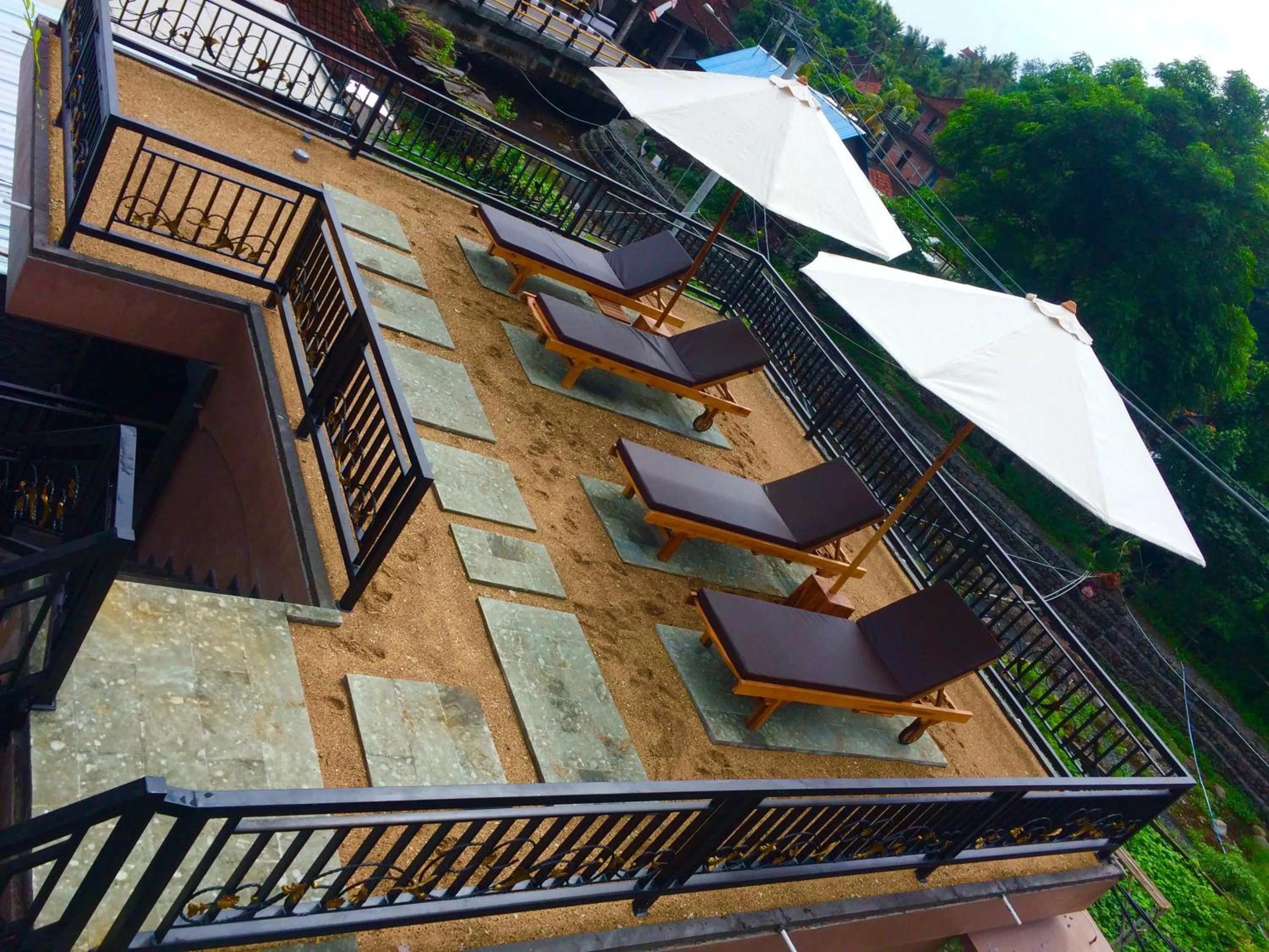 Bird's eye view in Amed Romance House