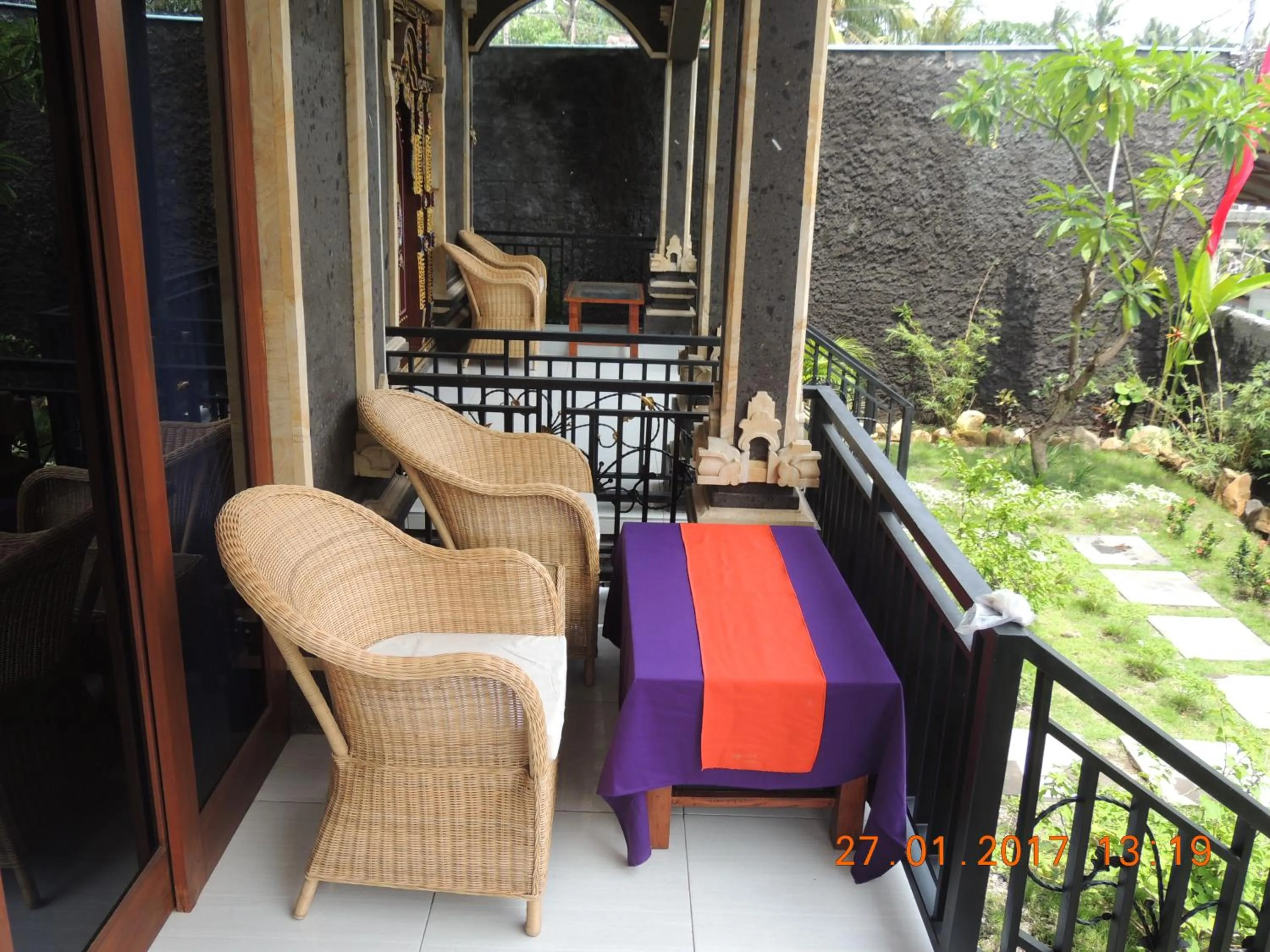 Balcony/Terrace in Amed Romance House