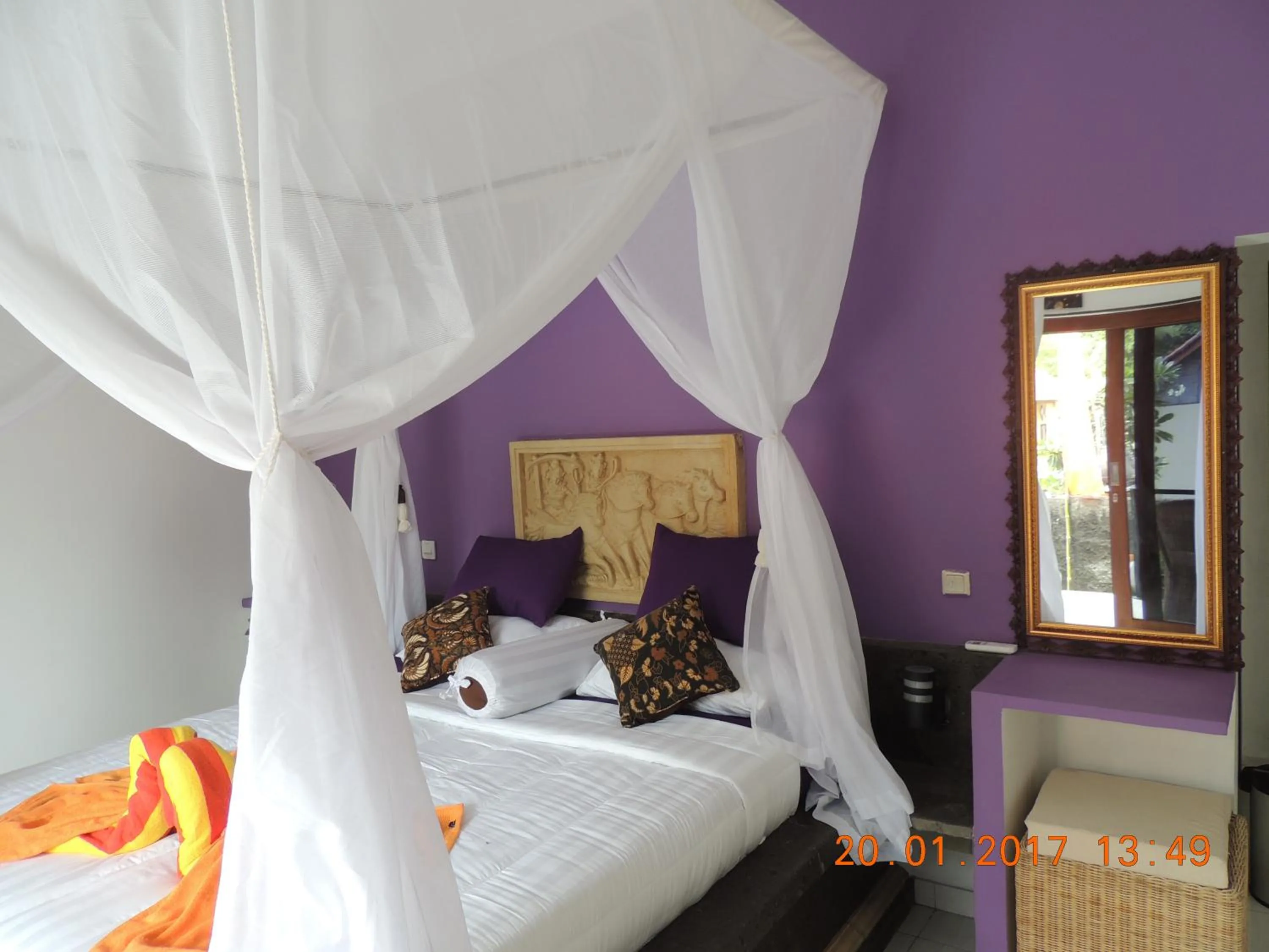 Bed in Amed Romance House