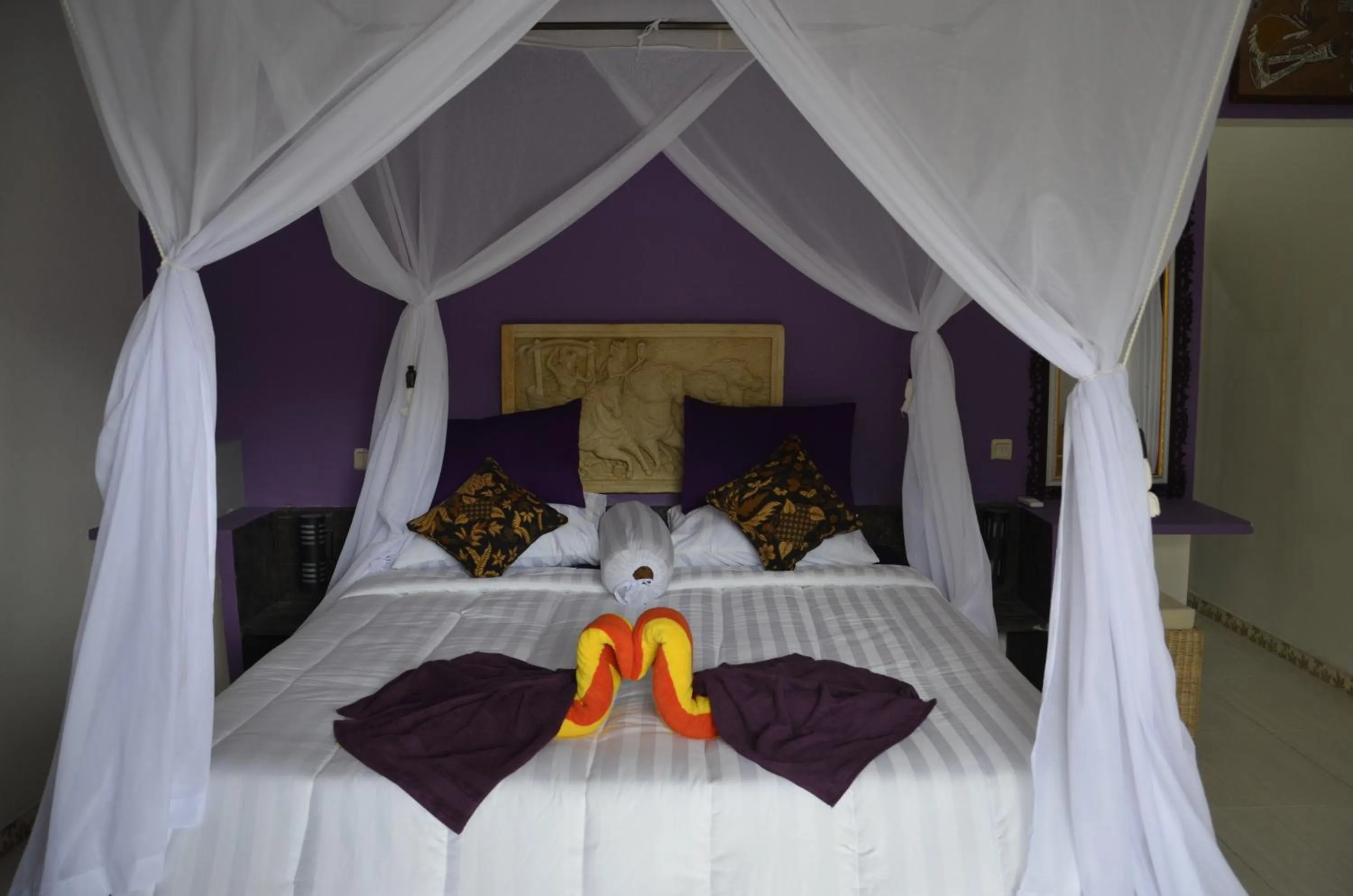 Bed in Amed Romance House