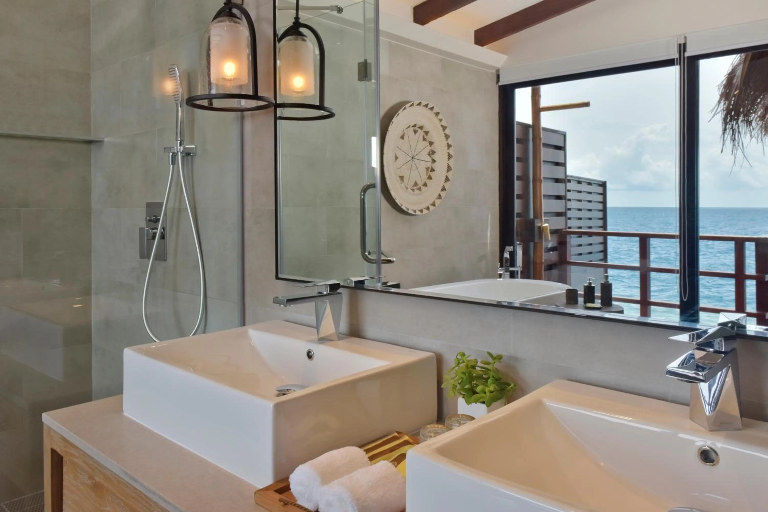 Bathroom in Grand Park Kodhipparu Maldives