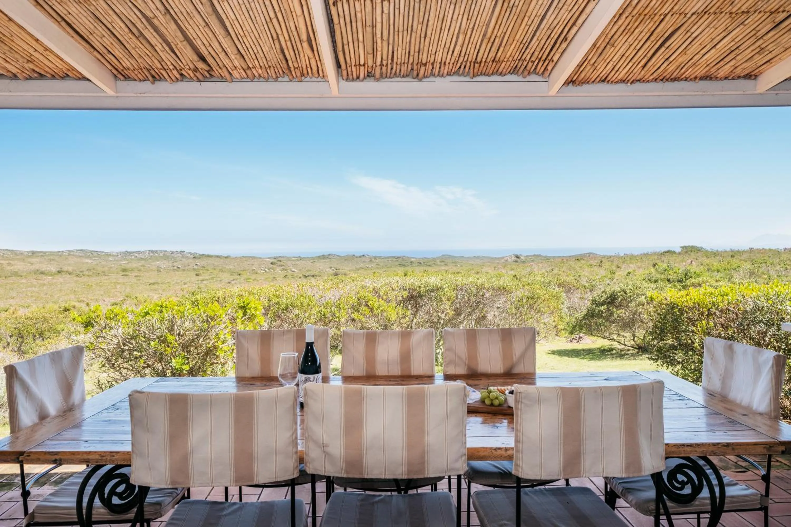Patio in Fairhill Nature Reserve and Guest House