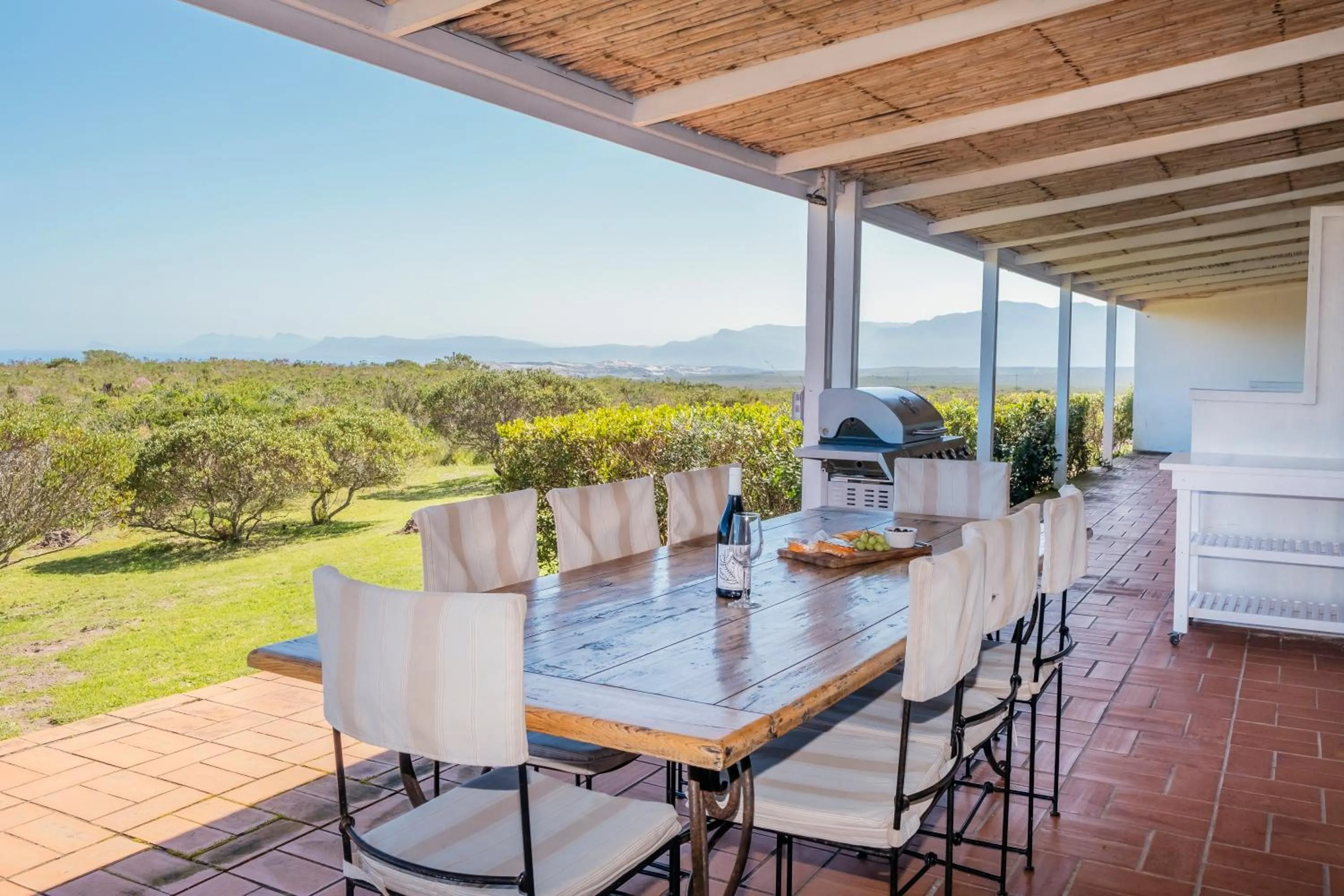 Patio in Fairhill Nature Reserve and Guest House