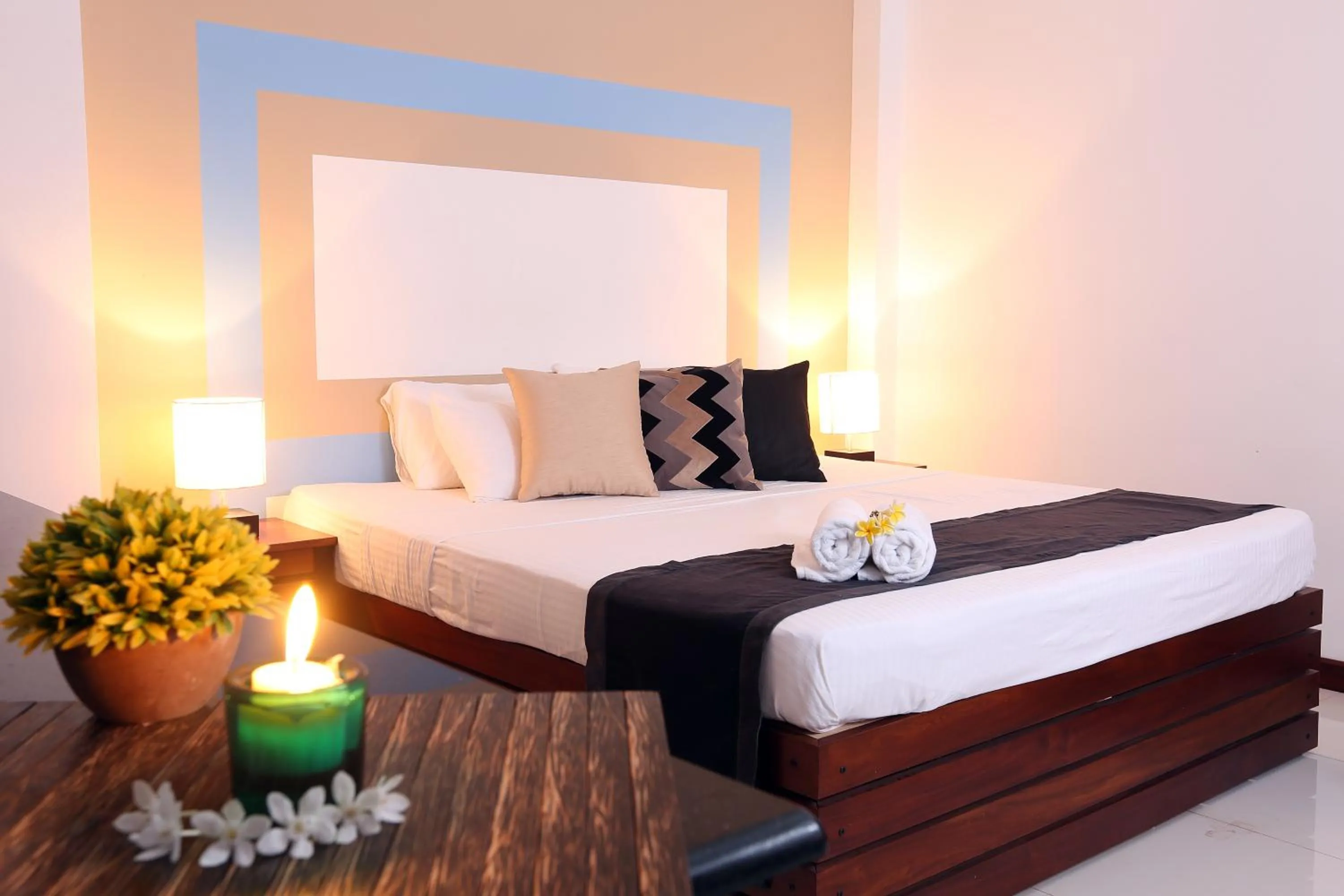 Bed in Iddamal Apartments