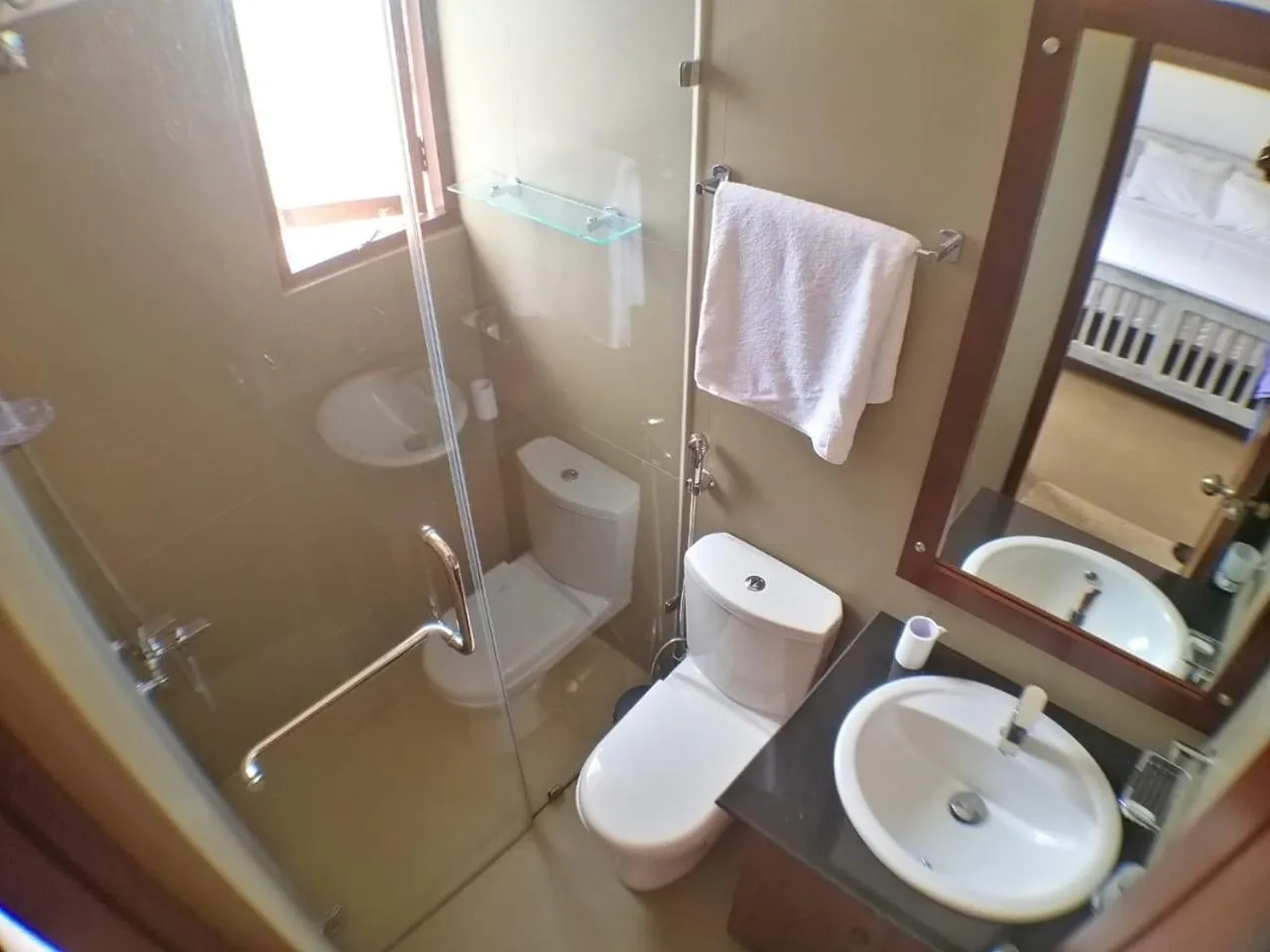 Bathroom in Iddamal Apartments