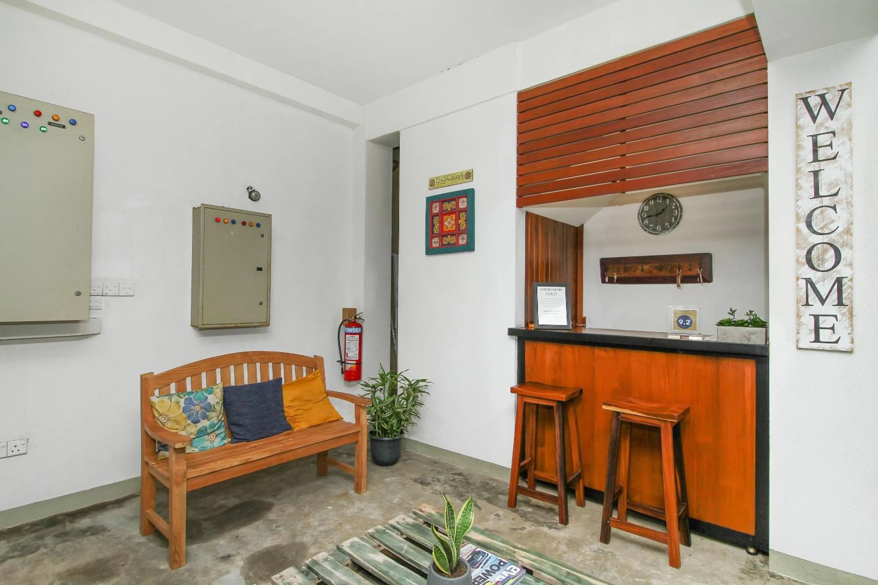 Lobby or reception in Iddamal Apartments