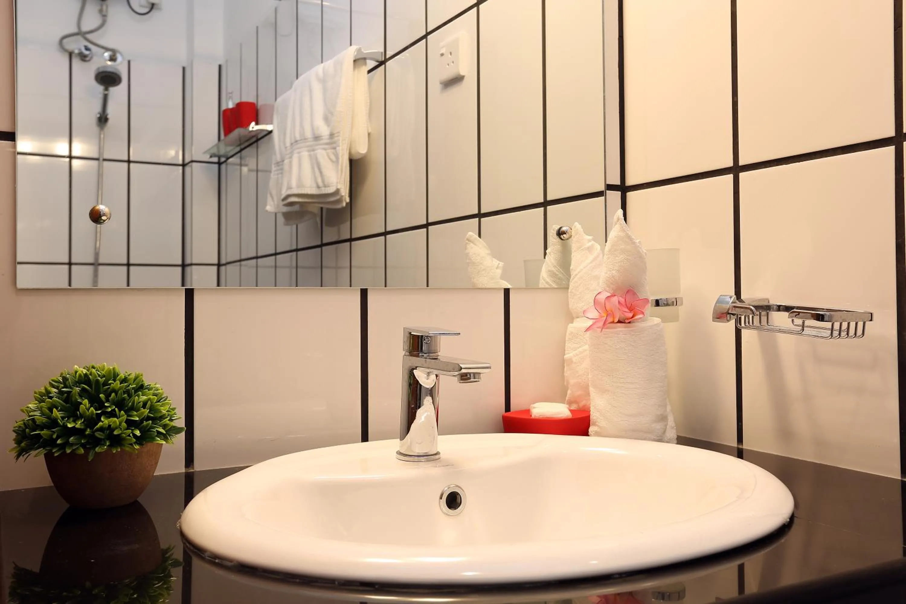 Bathroom in Iddamal Apartments