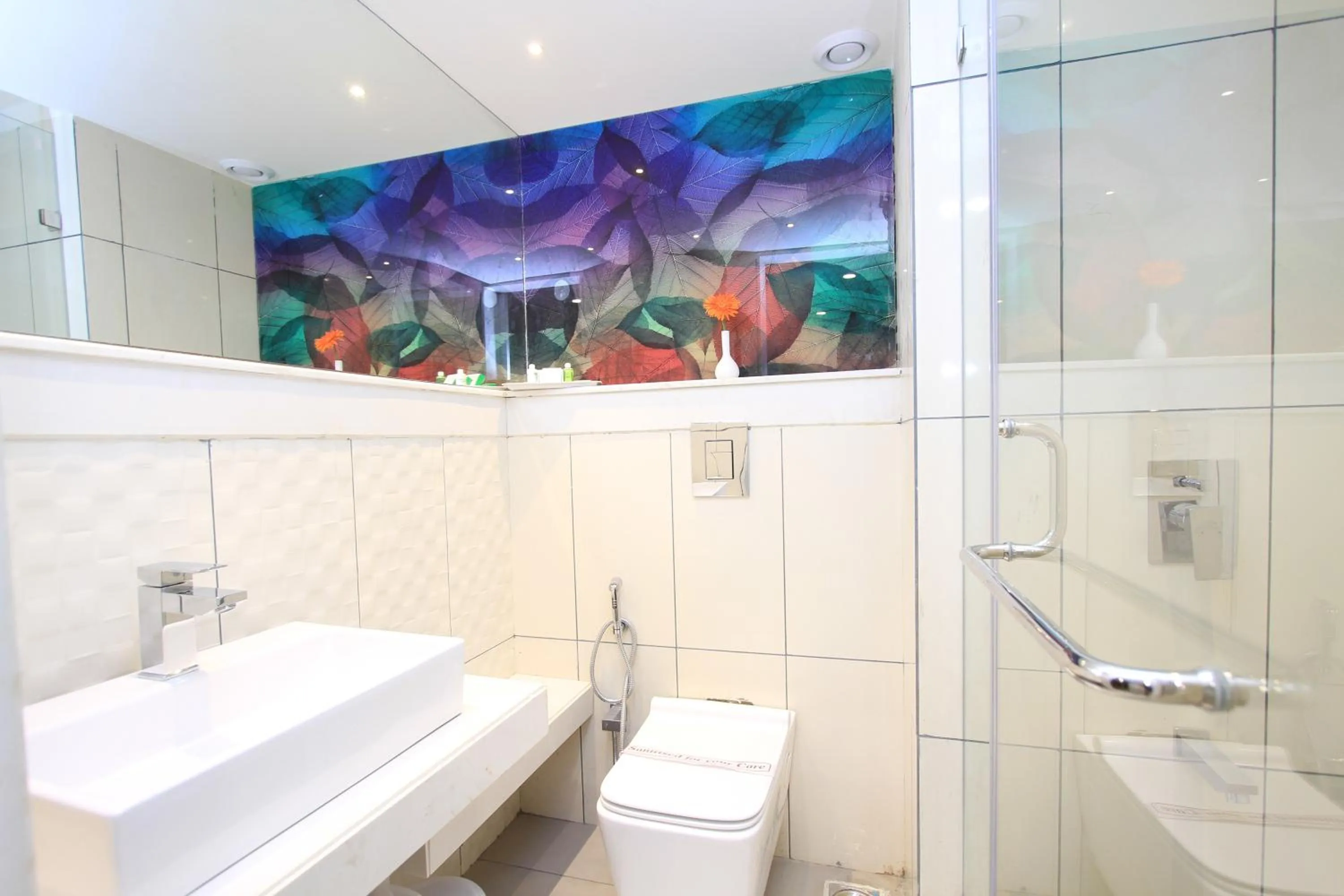Bathroom in Icon Business Hotel by Bhagini