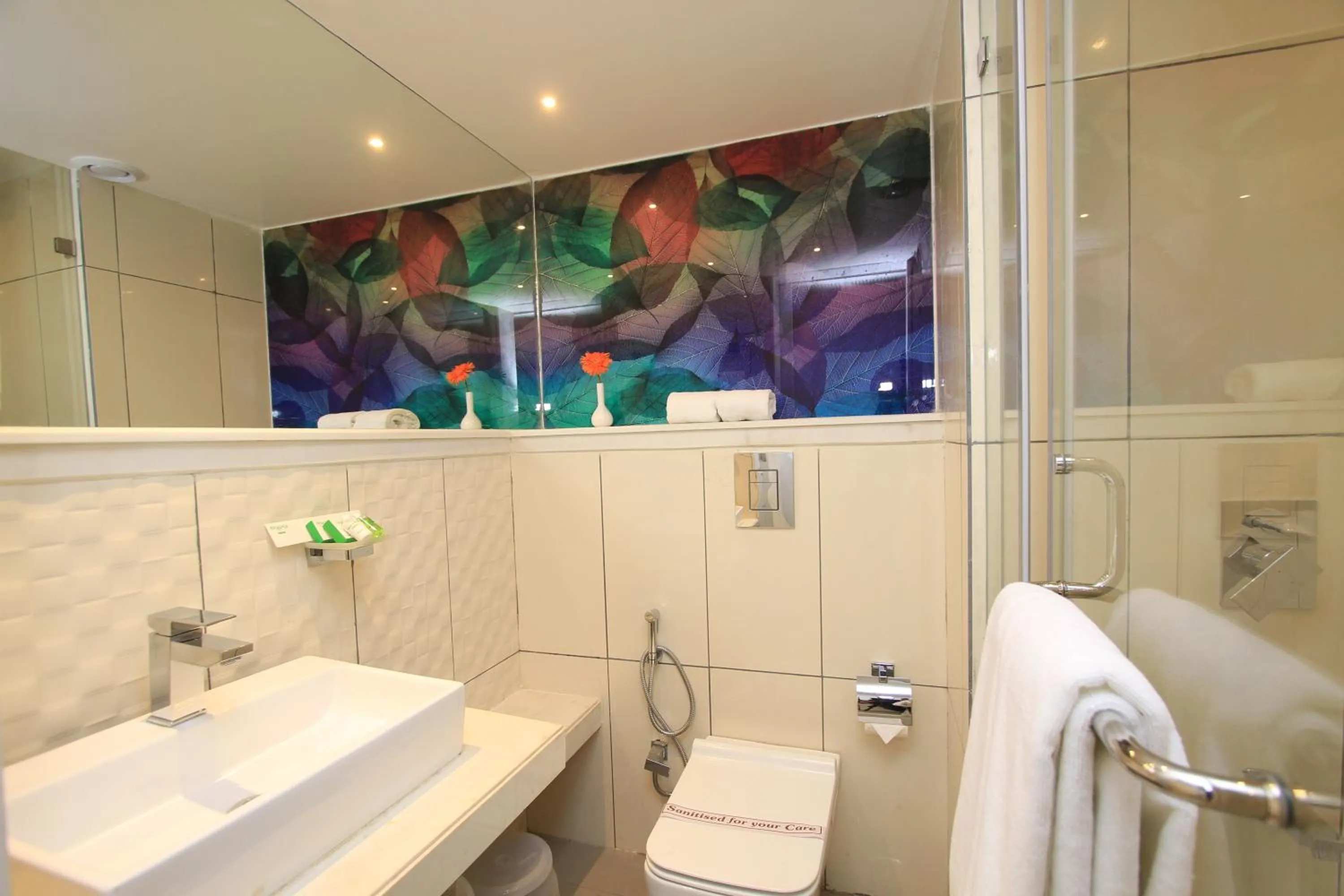 Bathroom in Icon Business Hotel by Bhagini