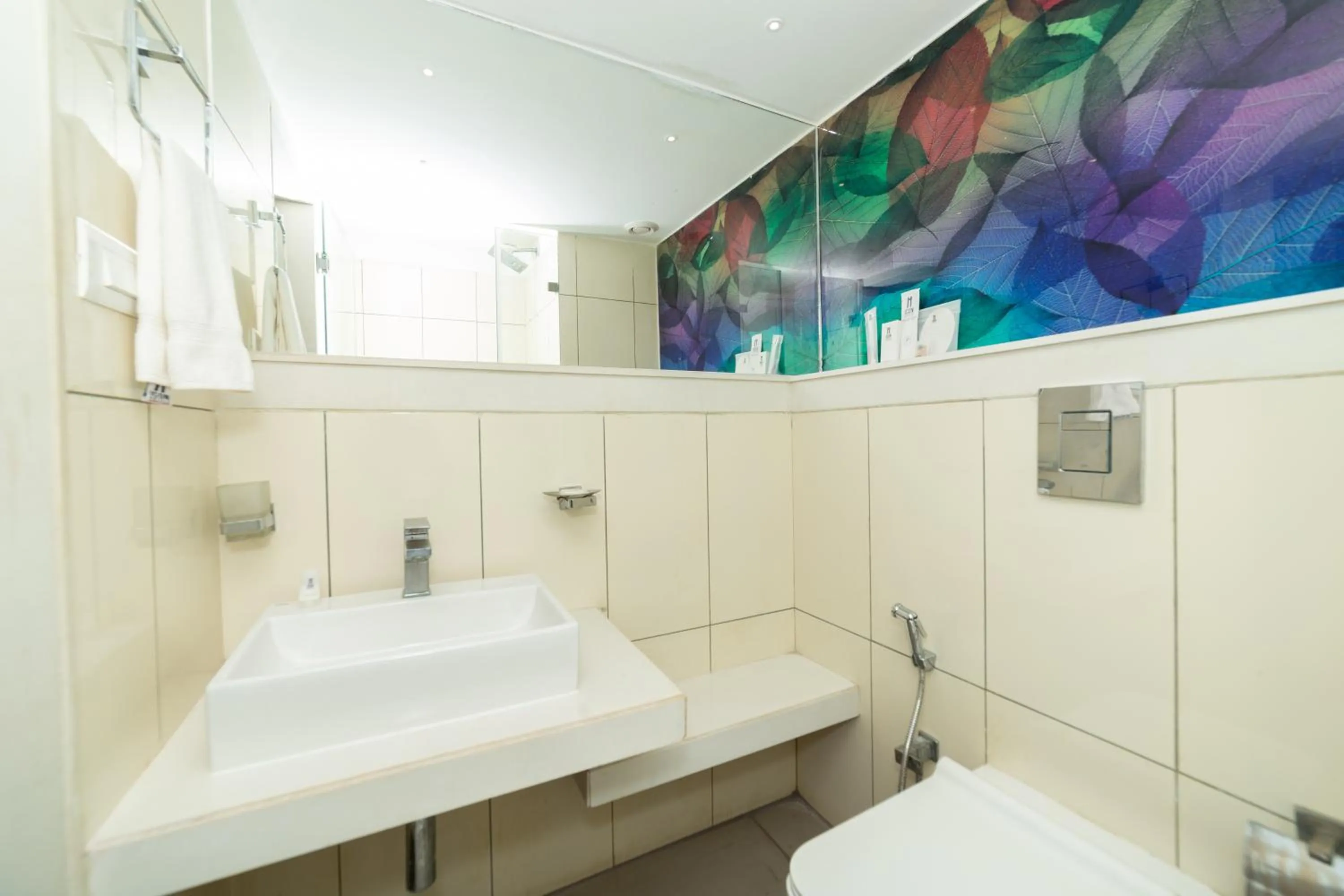 Bathroom in Icon Business Hotel by Bhagini