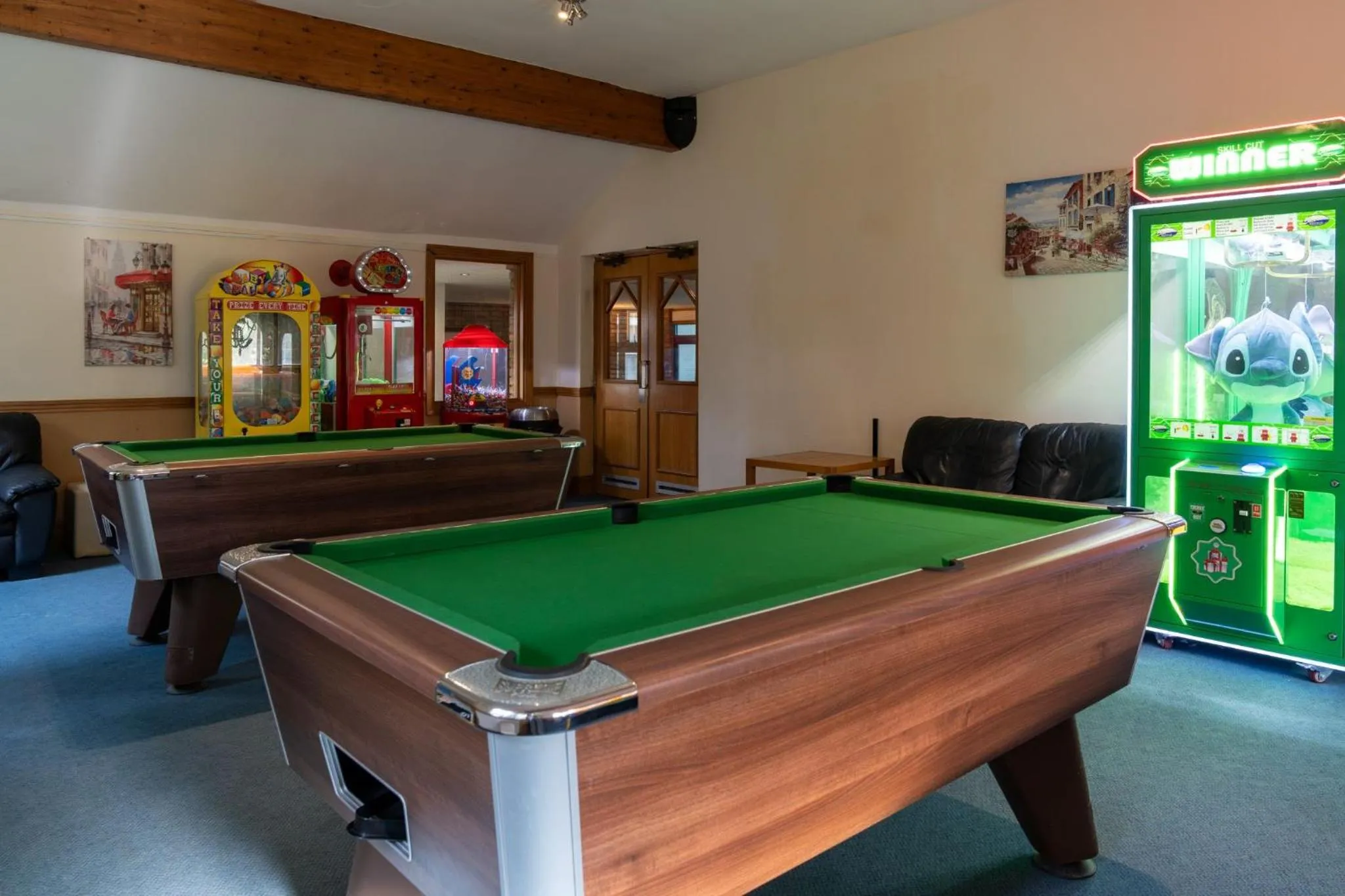 Game Room in Carrington House Hotel