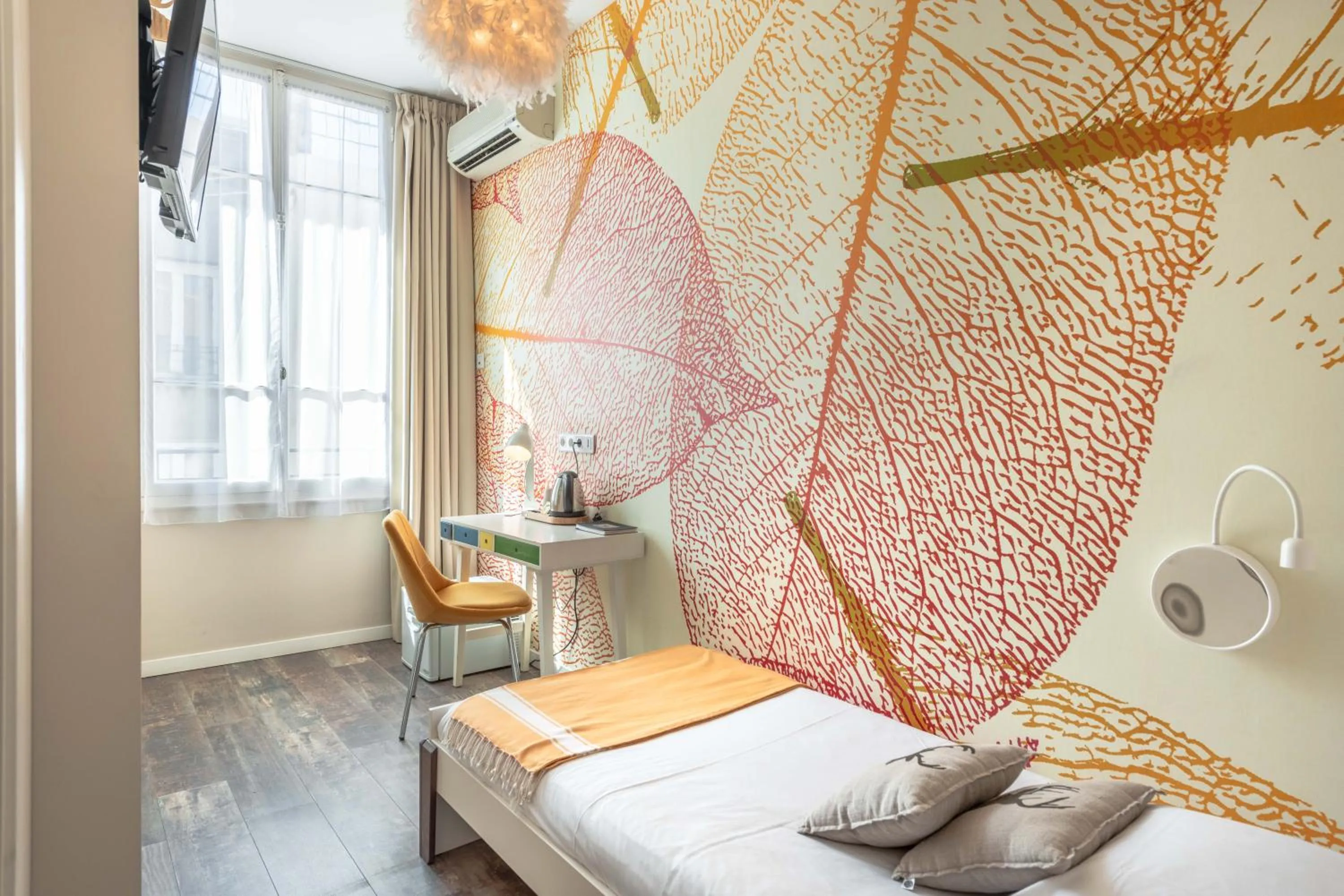 Bed in Hôtel Cecil Adults only