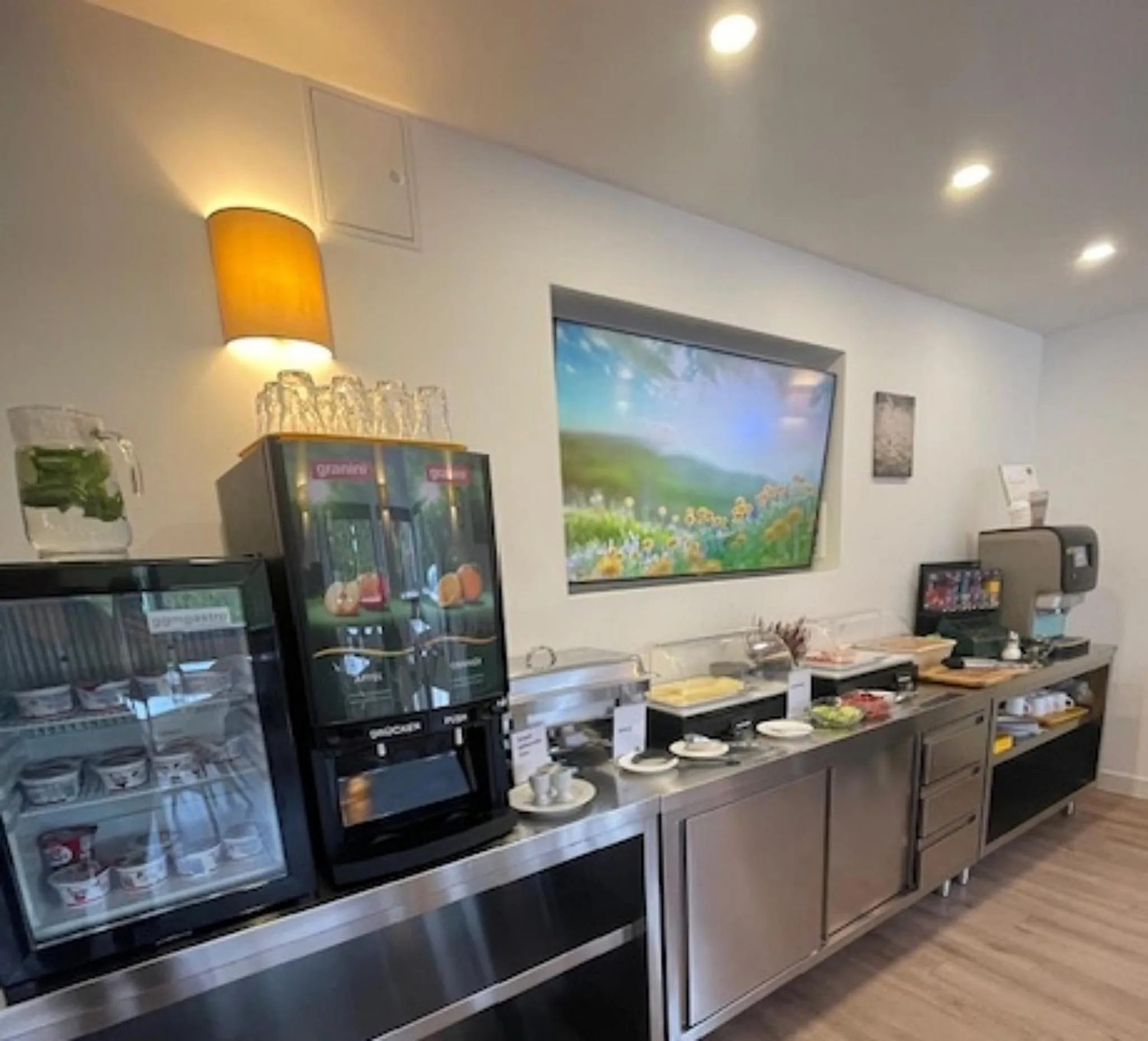 Buffet breakfast in Hotel K1 Nohra - bei Weimar