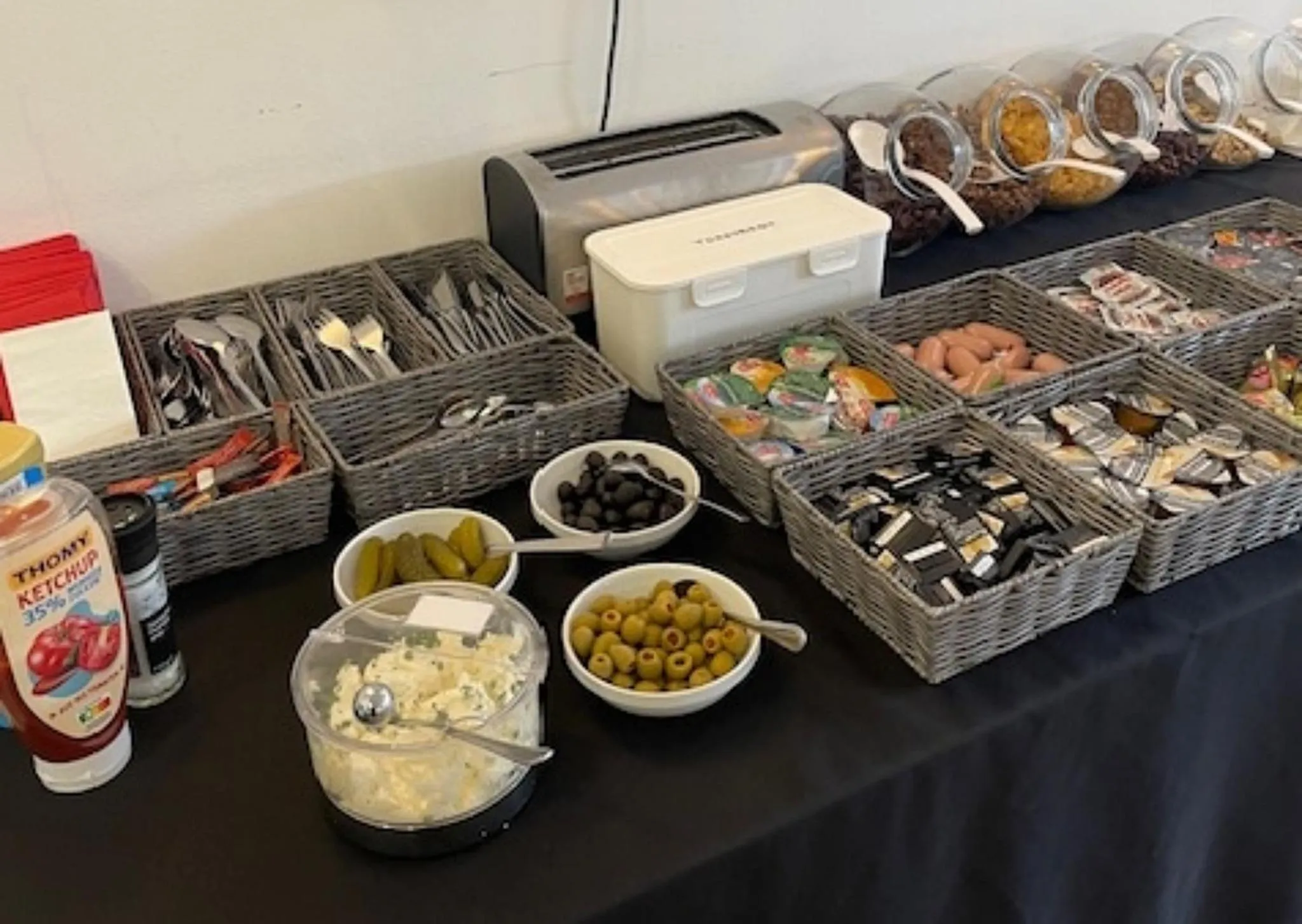 Buffet breakfast in Hotel K1 Nohra - bei Weimar