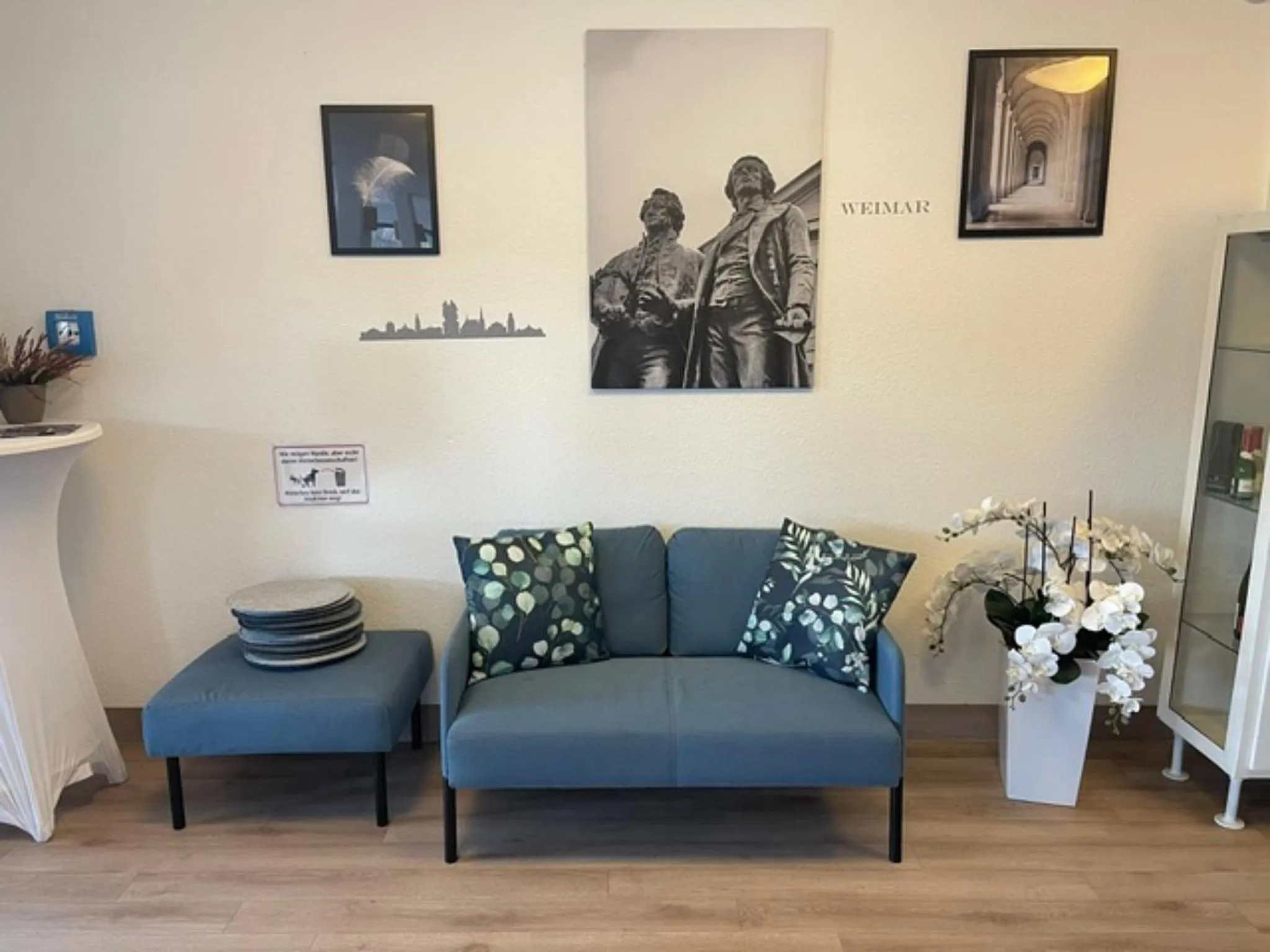 Lobby or reception in Hotel K1 Nohra - bei Weimar