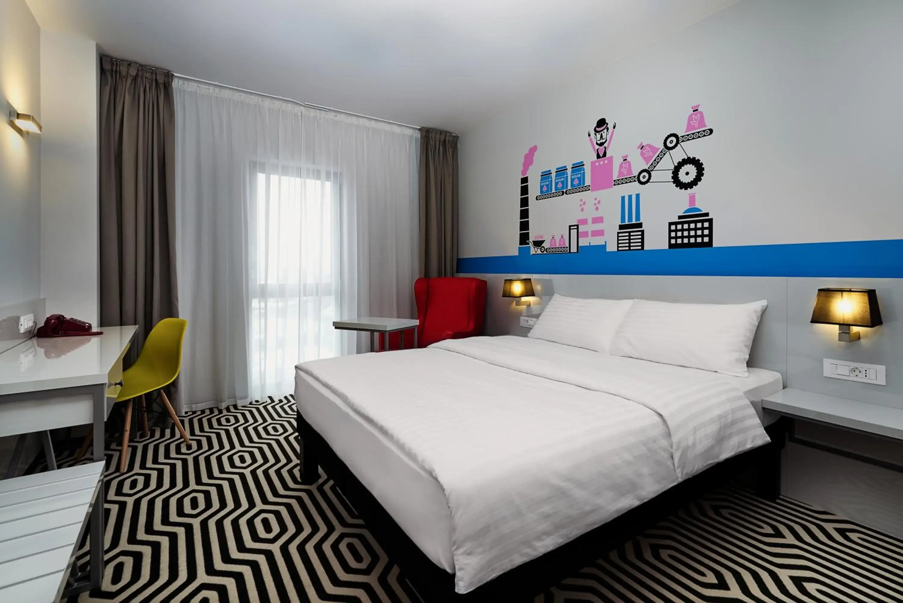 Bed in ibis Styles Arad Bed in ibis Styles Arad
