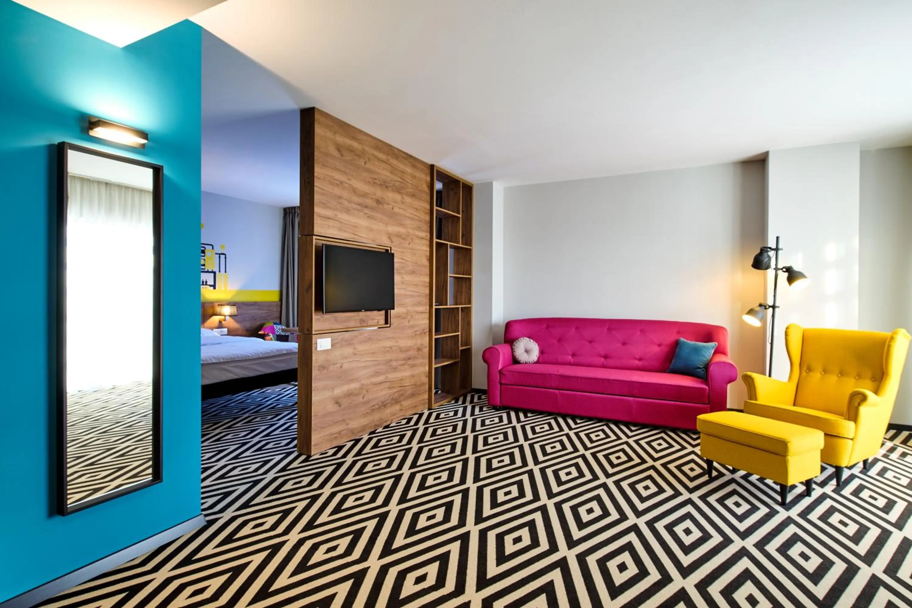 Living room in ibis Styles Arad