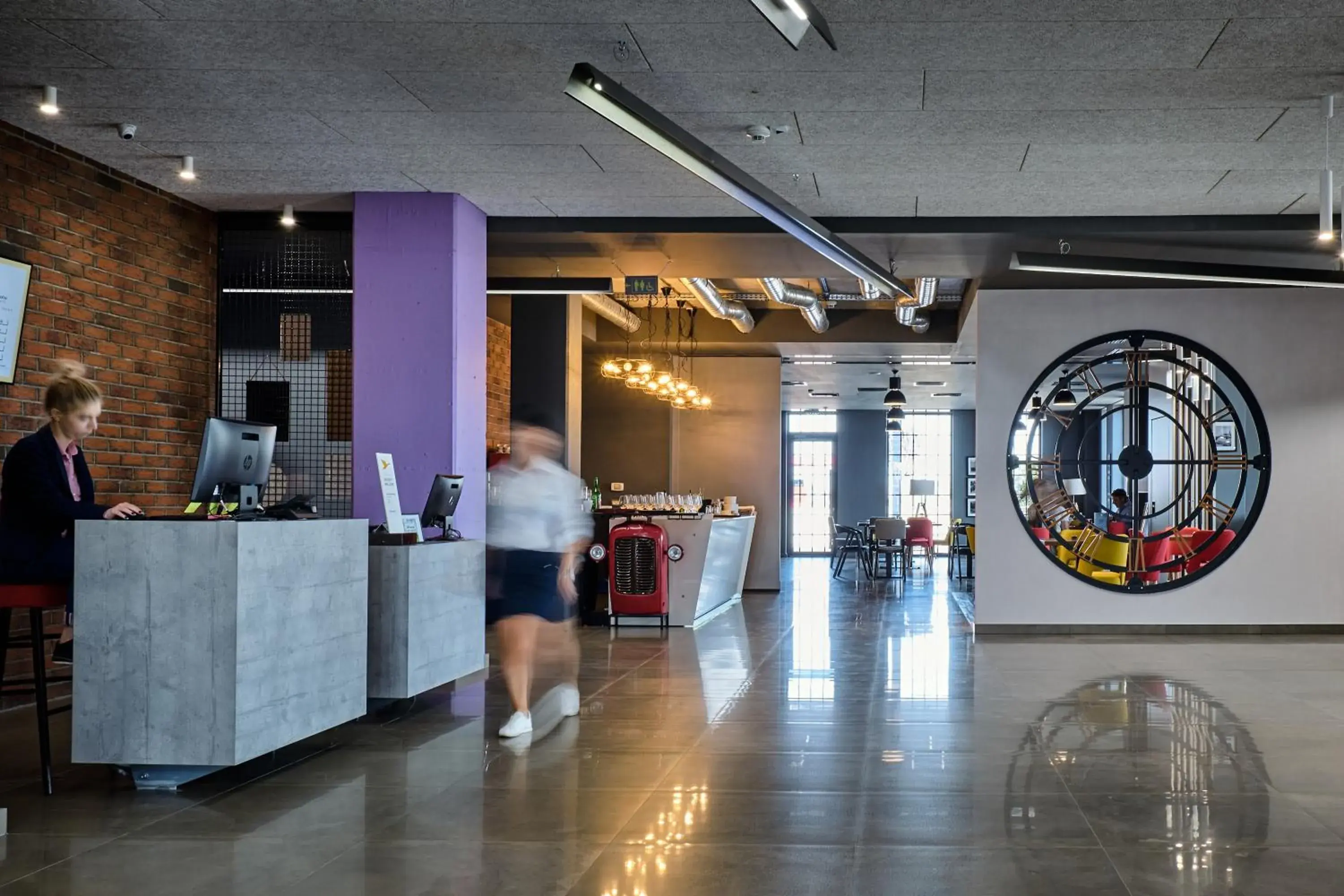 Lobby or reception in ibis Styles Arad Lobby or reception in ibis Styles Arad