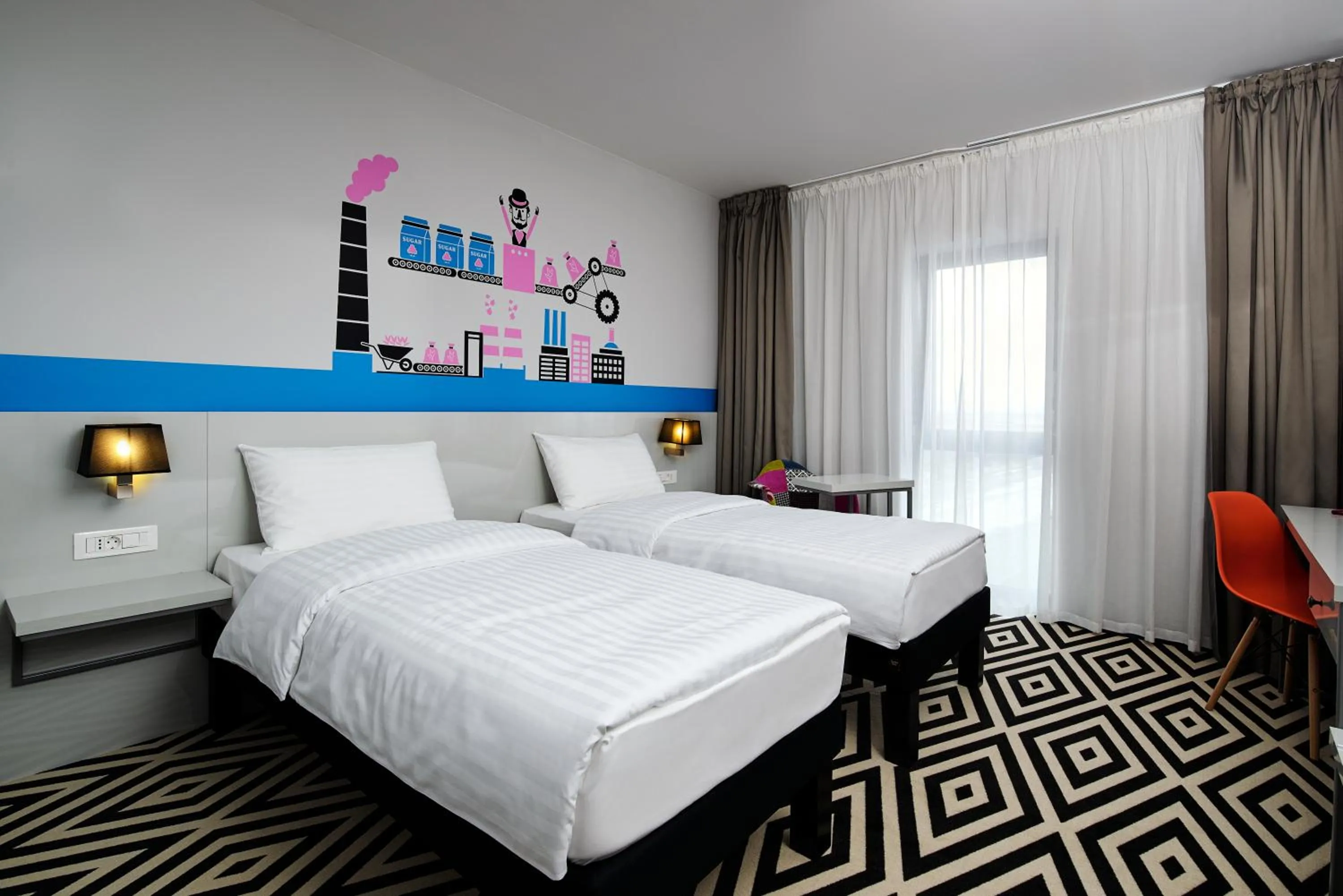Bed in ibis Styles Arad
