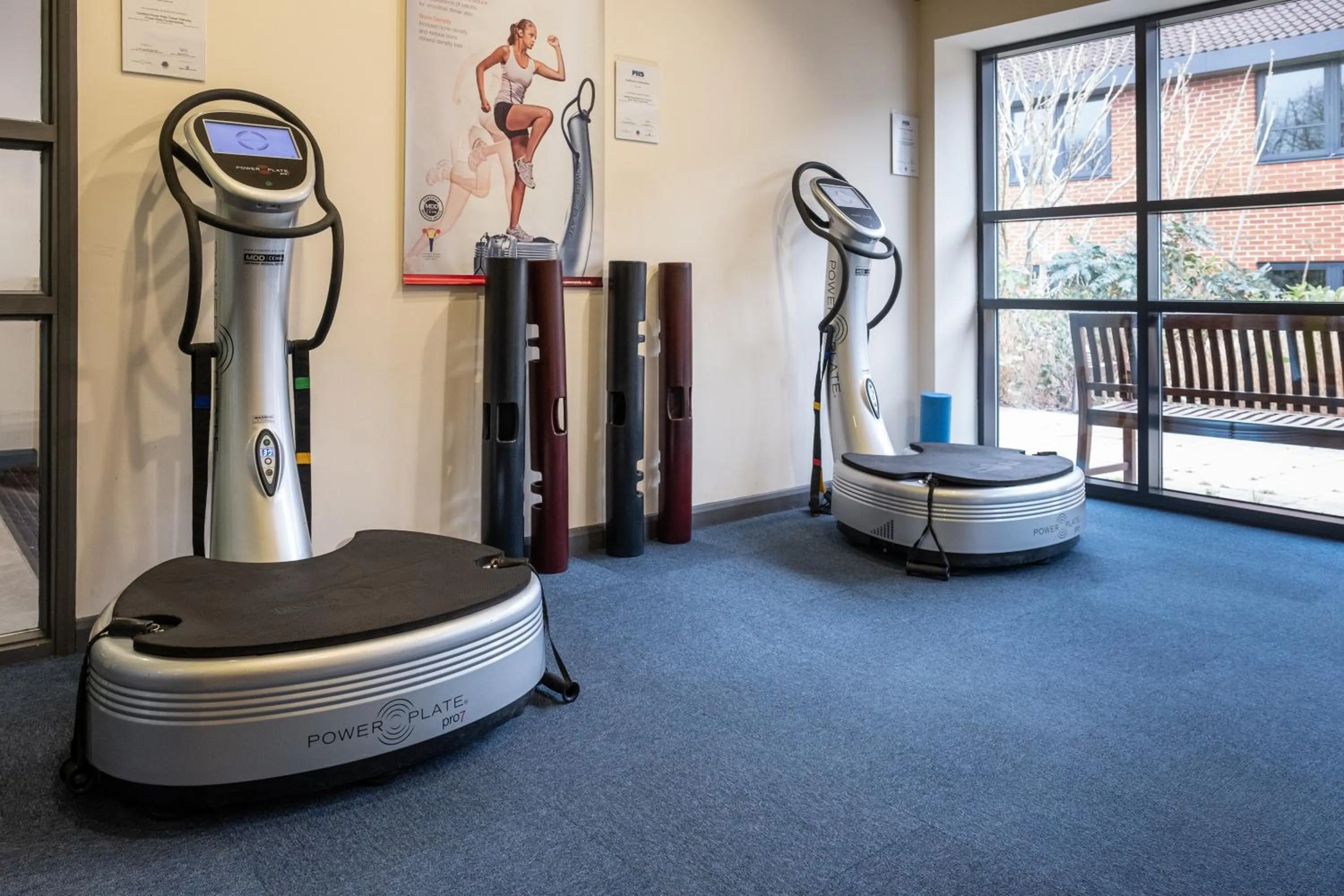 Fitness centre/facilities in Burleigh Court Hotel and Leisure
