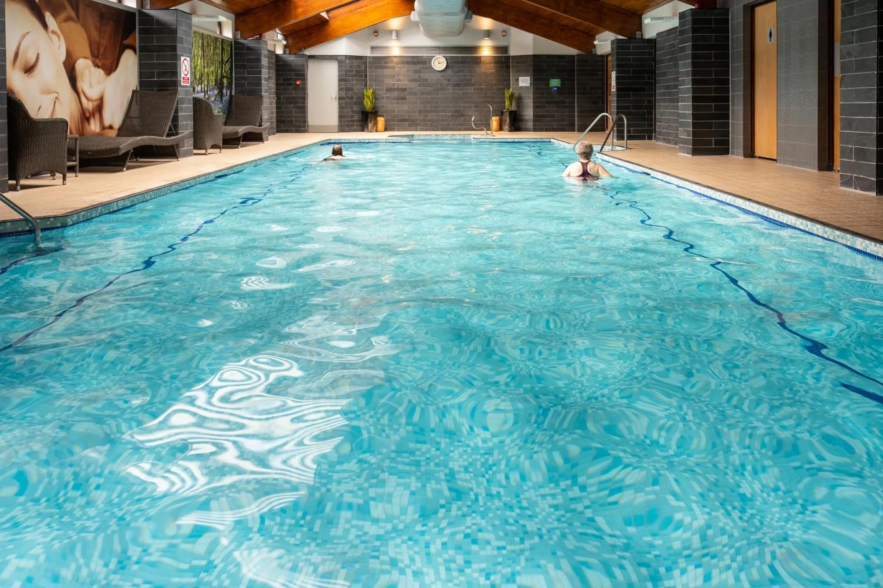 Swimming pool in Burleigh Court Hotel and Leisure
