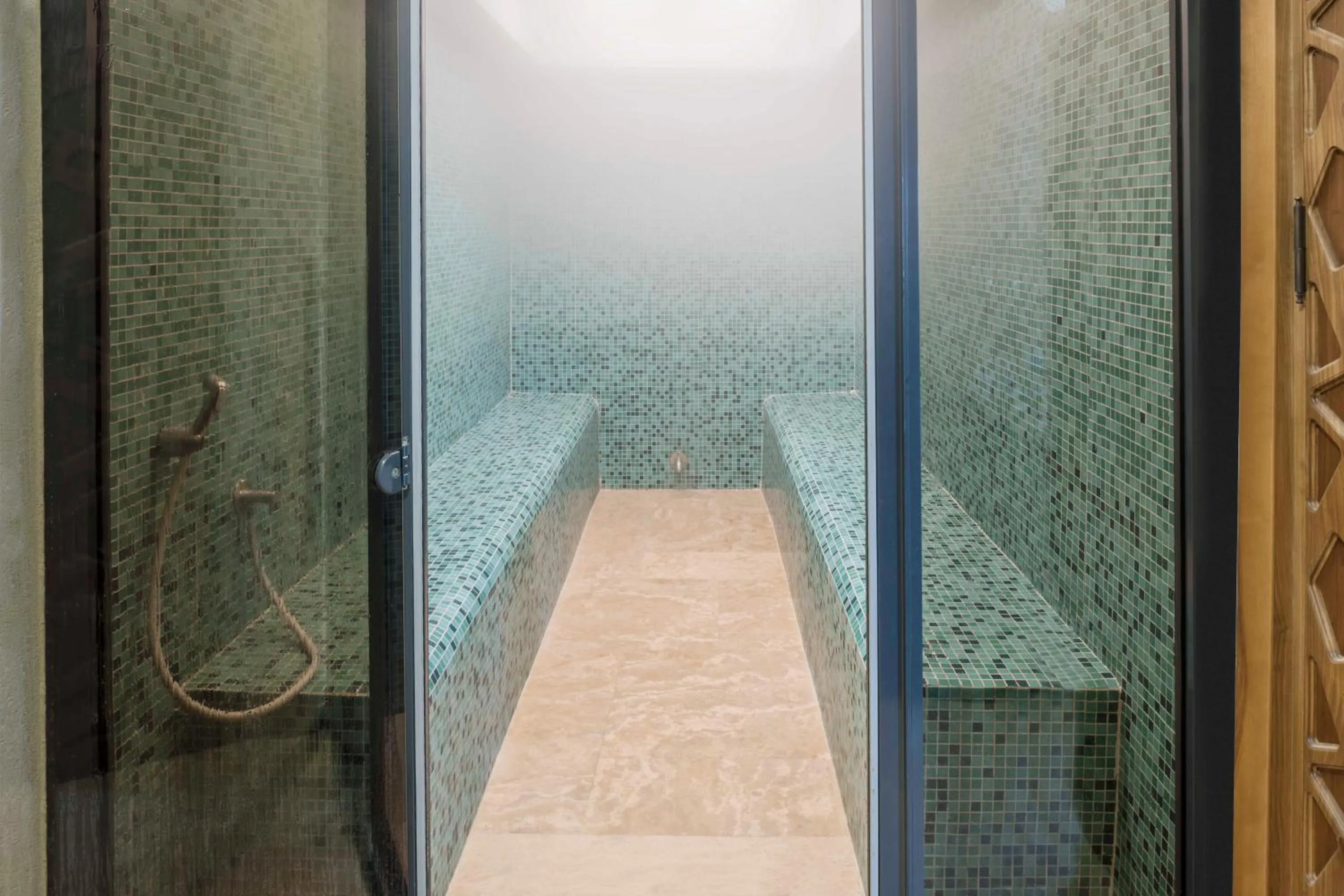 Steam room in Le Meridien Bodrum Beach Resort
