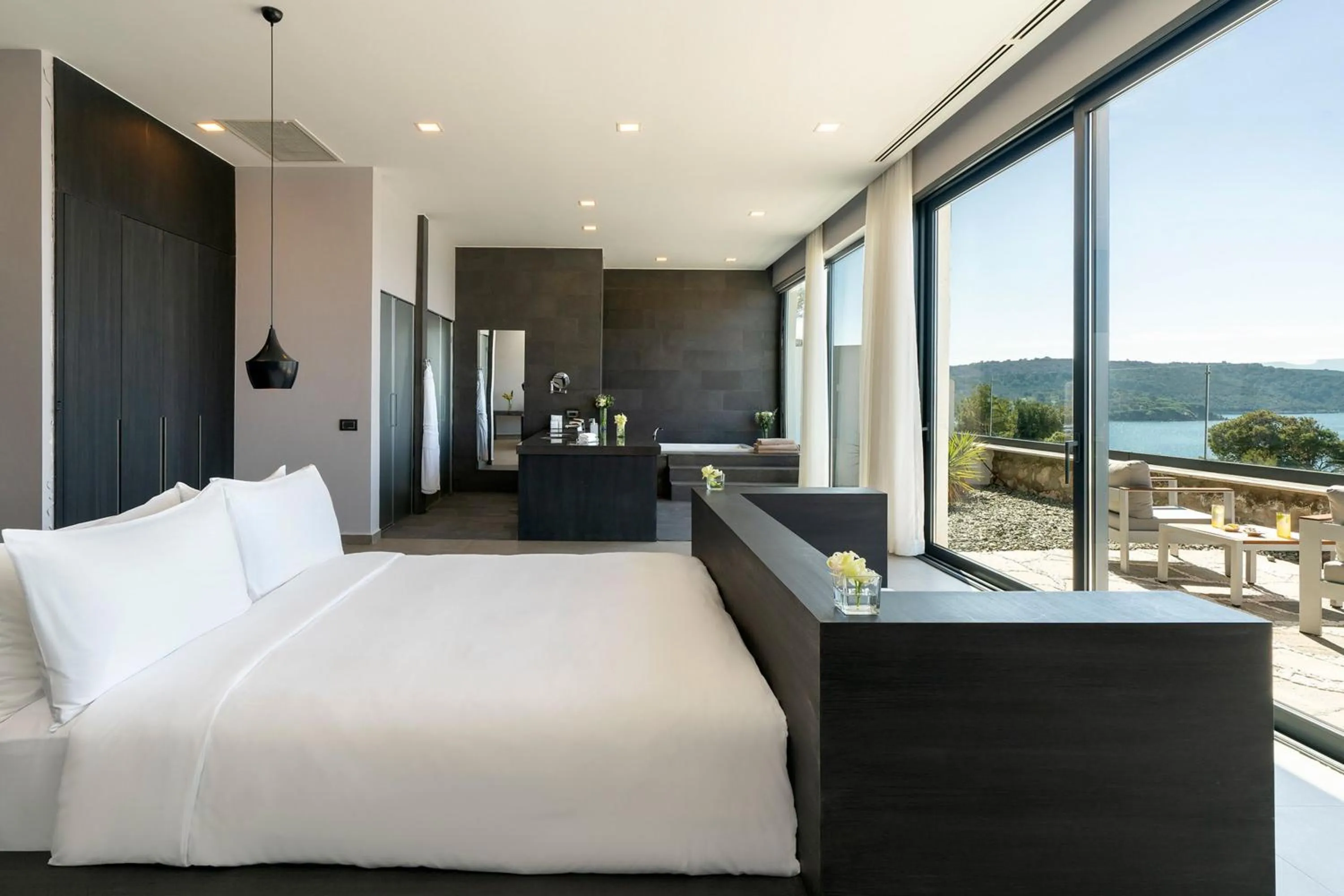 Bedroom, Bed in Le Meridien Bodrum Beach Resort