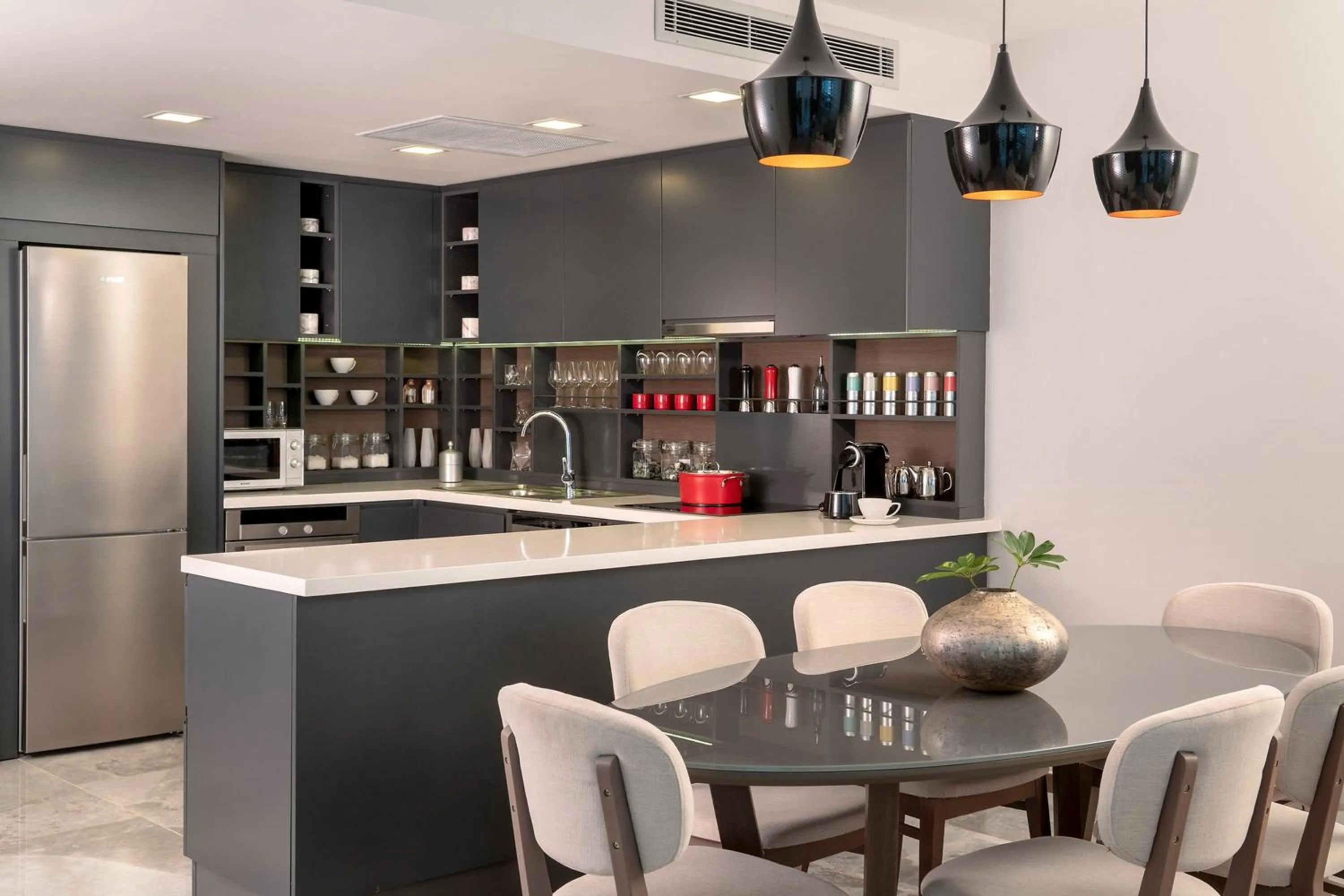 Kitchen or kitchenette in Le Meridien Bodrum Beach Resort