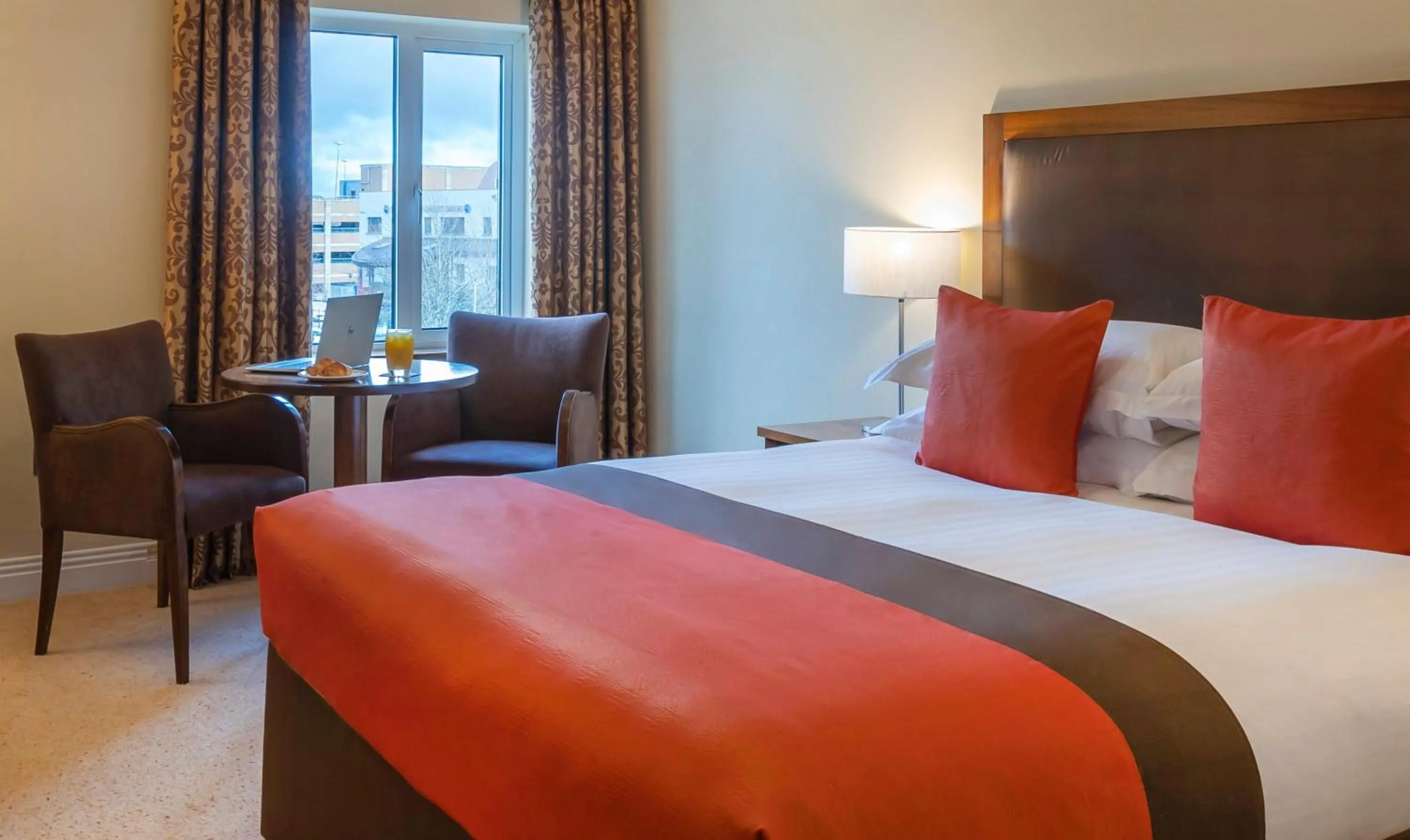 Bed in Temple Gate Hotel