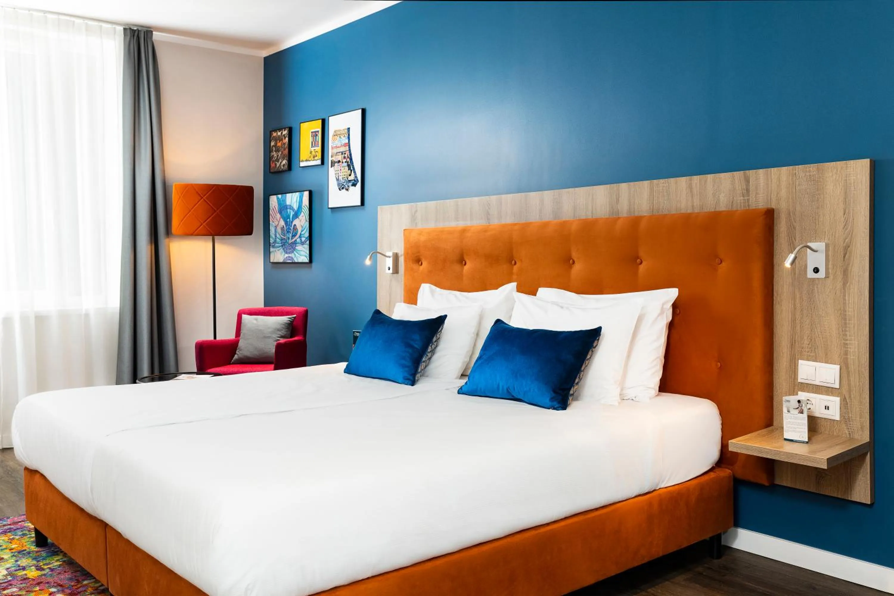 Bed in Three Corners Lifestyle Hotel