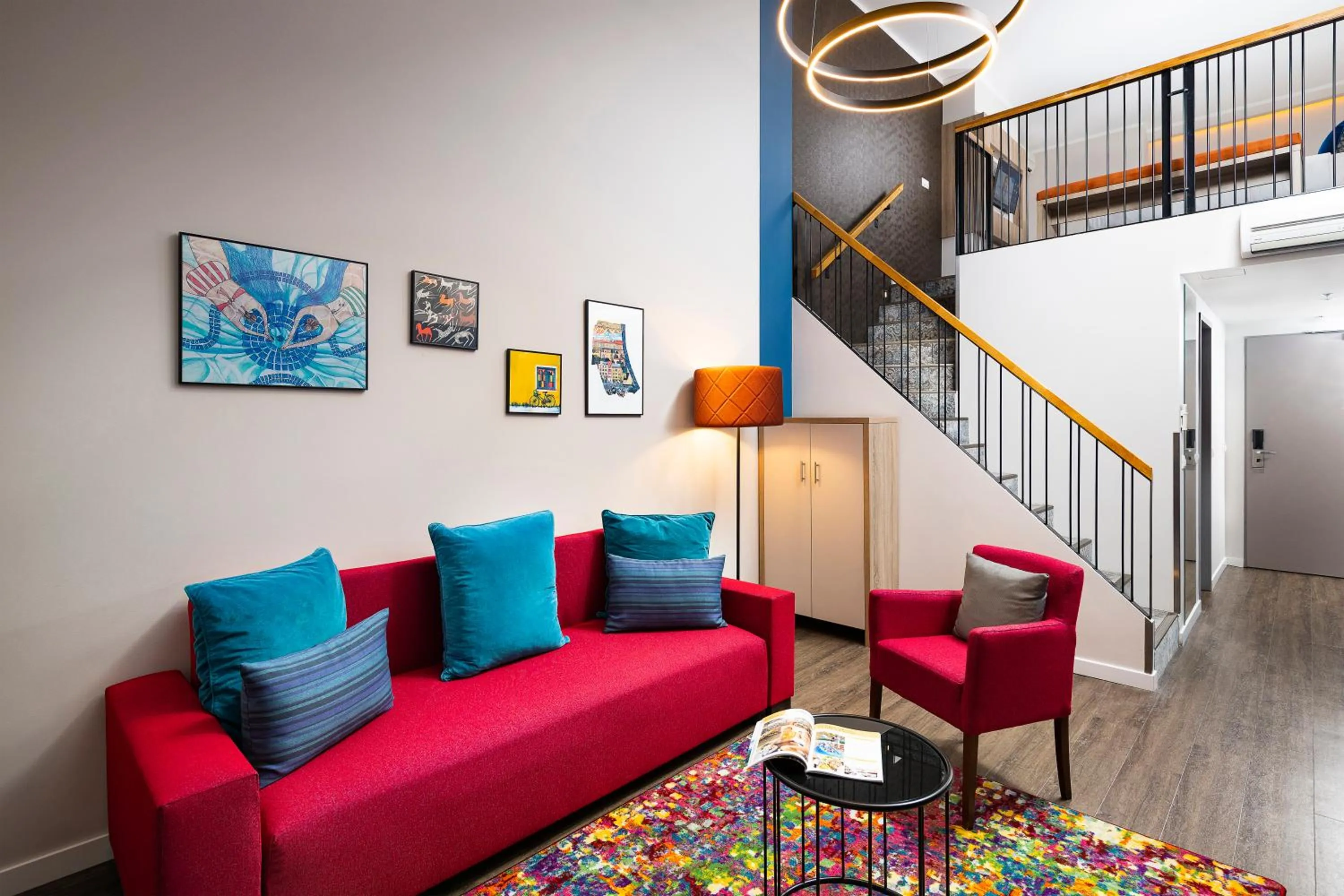 Living room in Three Corners Lifestyle Hotel