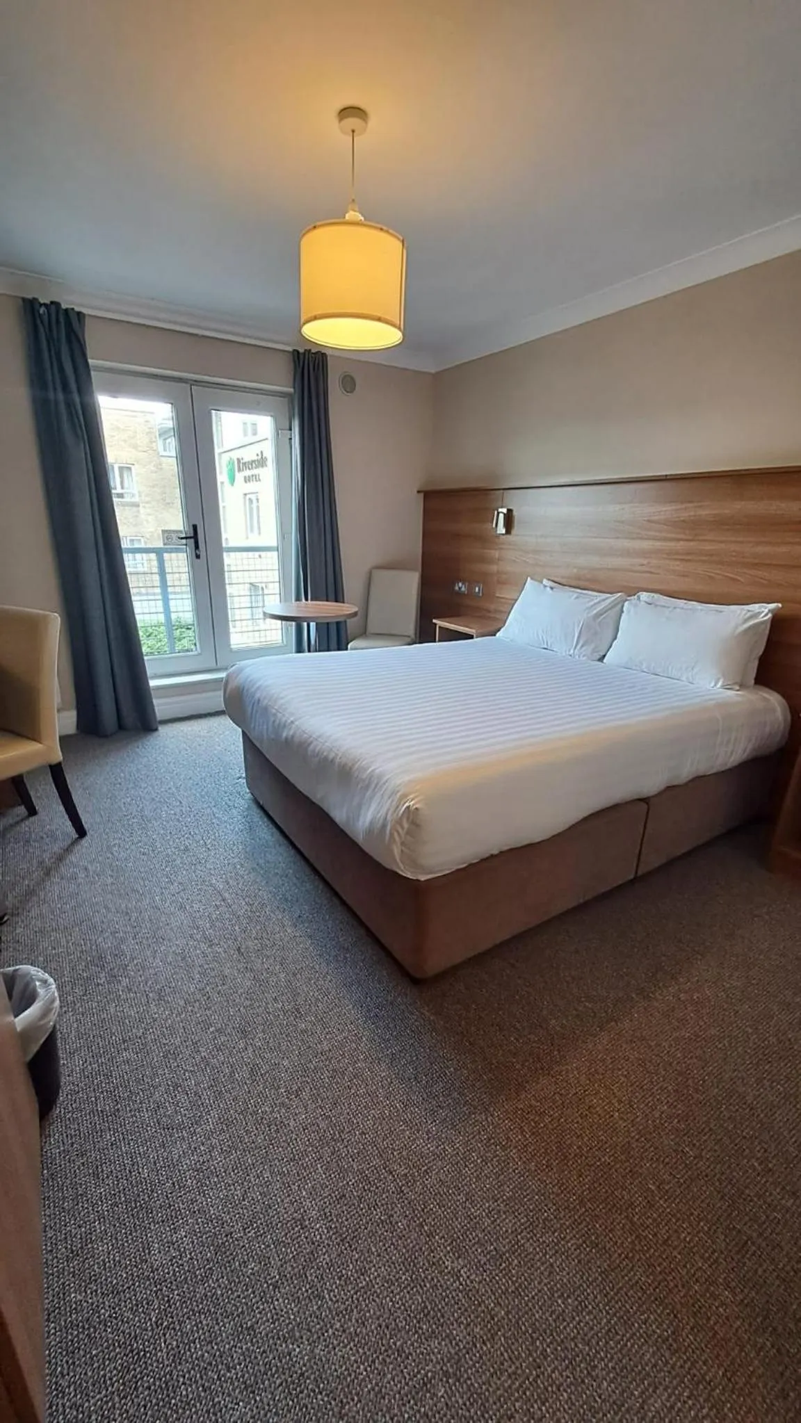 Bed in Riverside Hotel