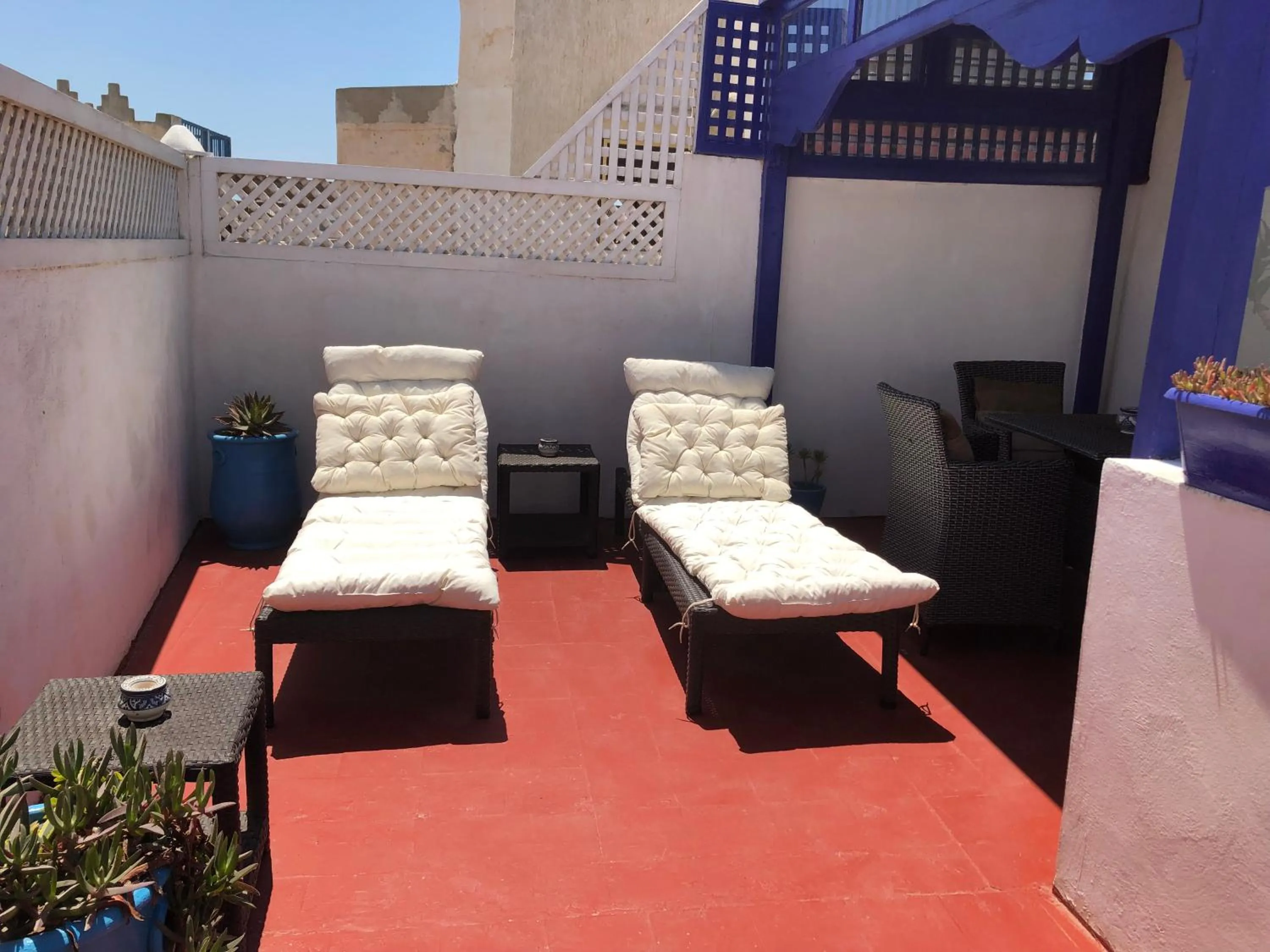 Balcony/Terrace in Riad Gloria