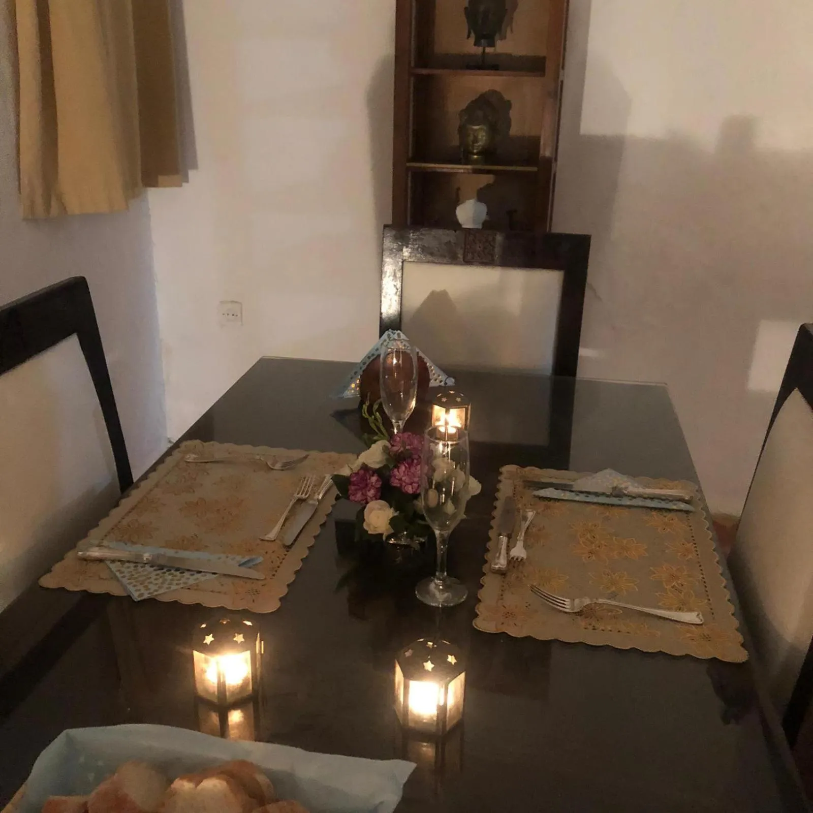 Dining area in Riad Gloria