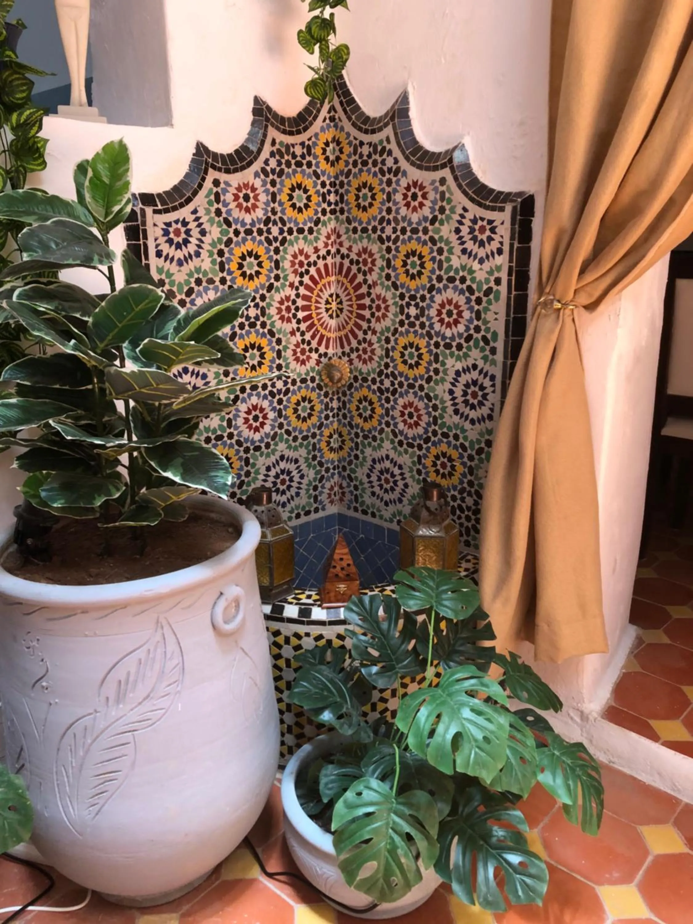 Patio in Riad Gloria